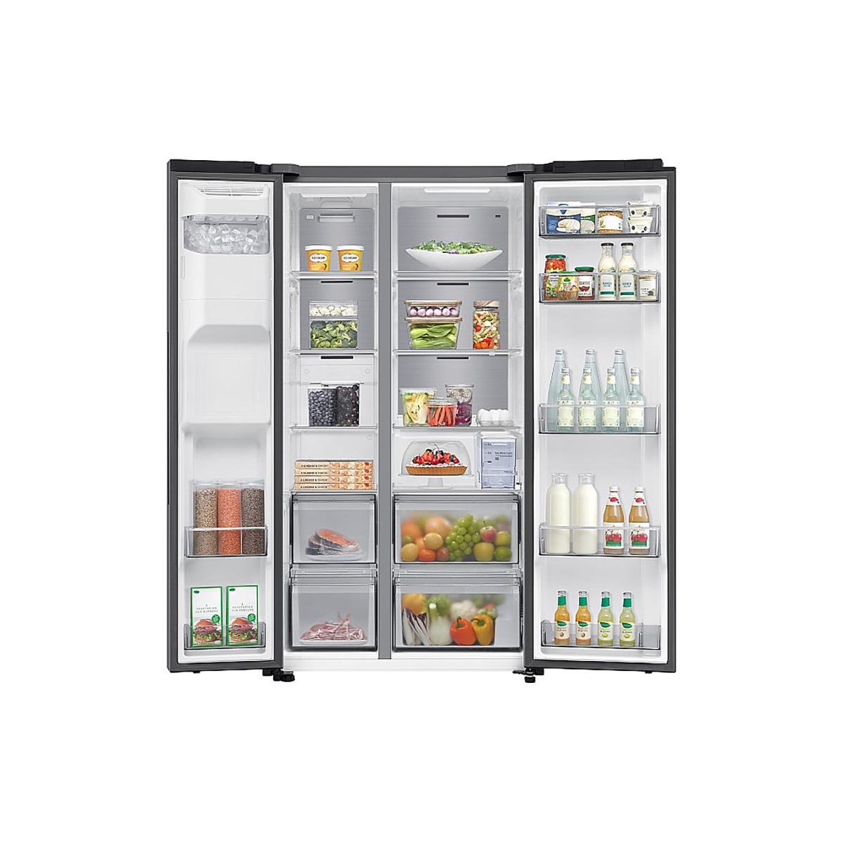 Side by Side Samsung RS70F65KDTEF Rustfri