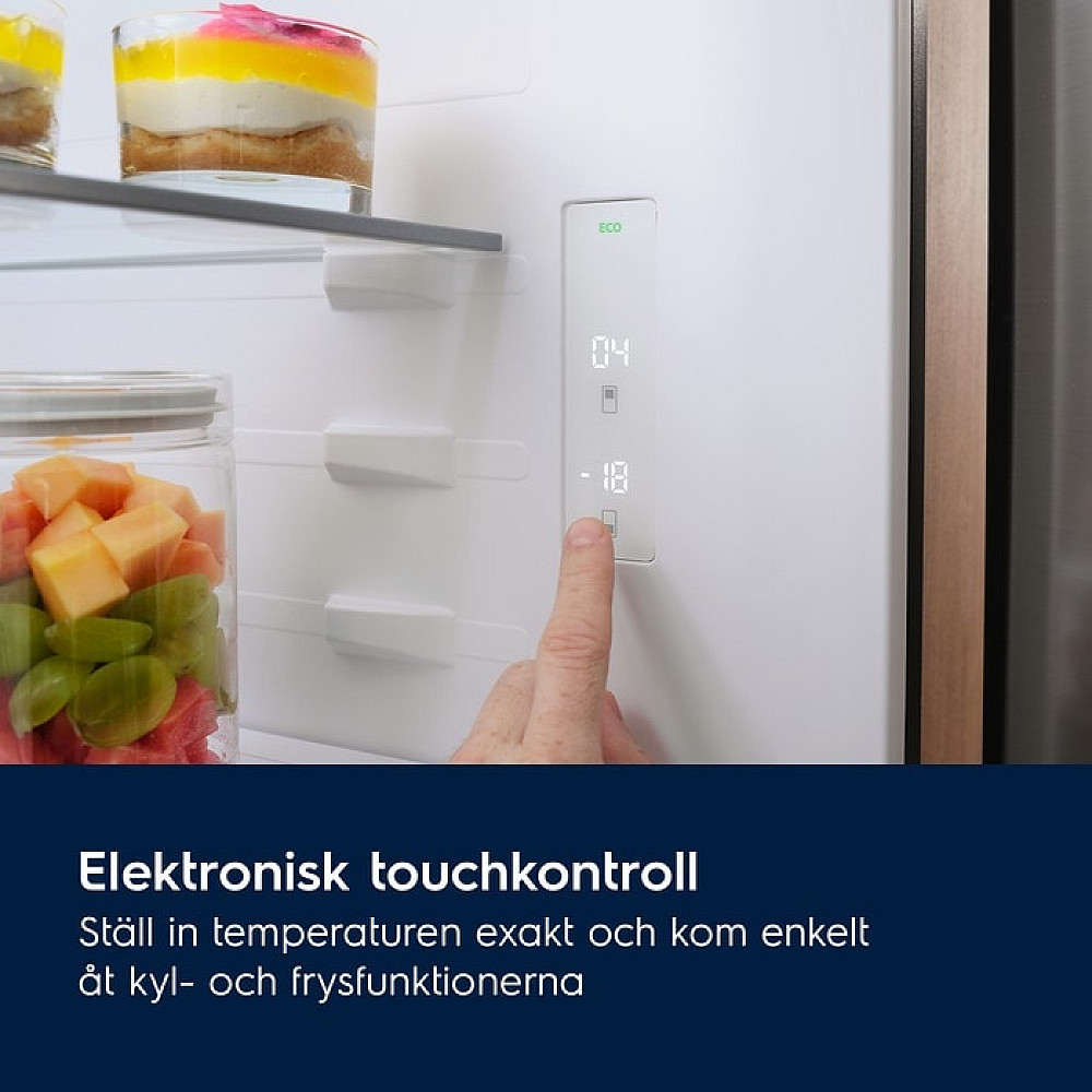 Frittstående Fryseskap Electrolux LUC4NE2X1