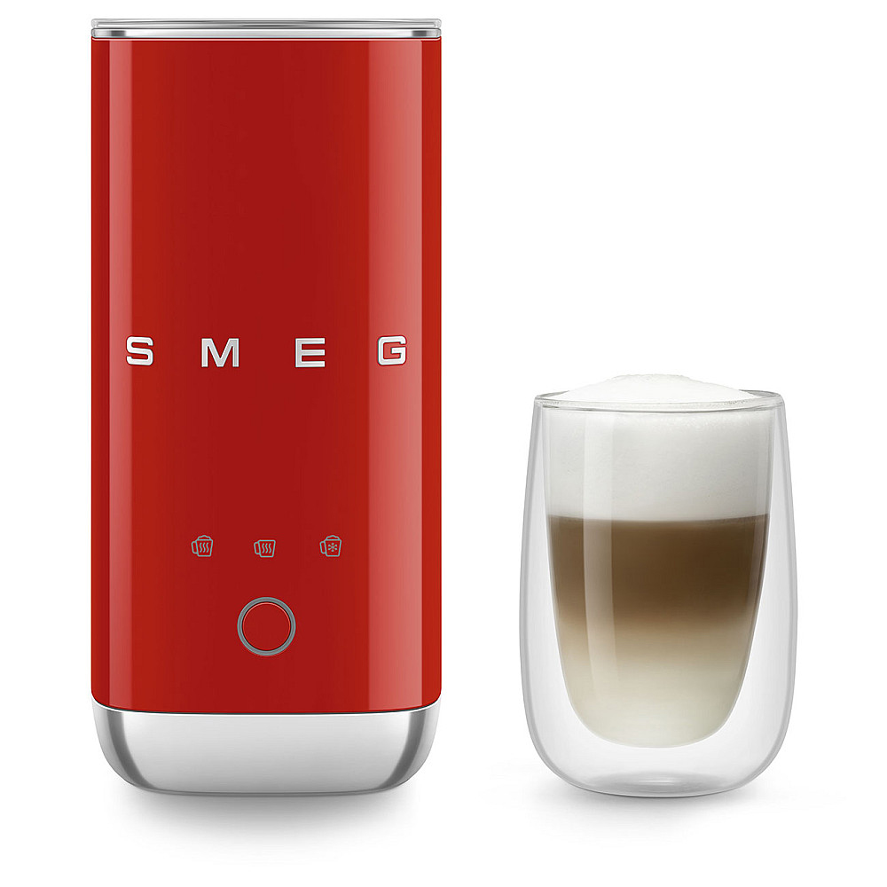 Mini Melkeskummer Smeg MFF02RDEU Rød