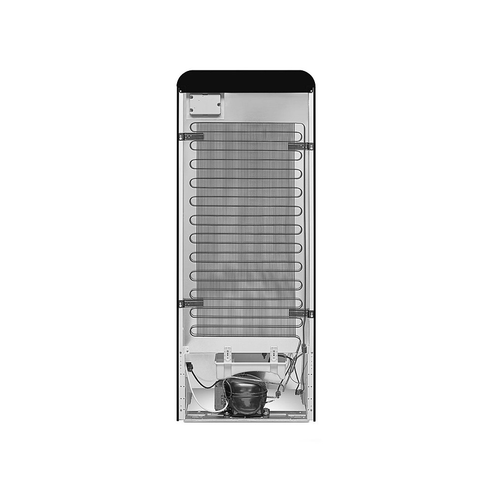 Kjøleskap med Fryserom Smeg FAB28RBL6 Svart 50's Style