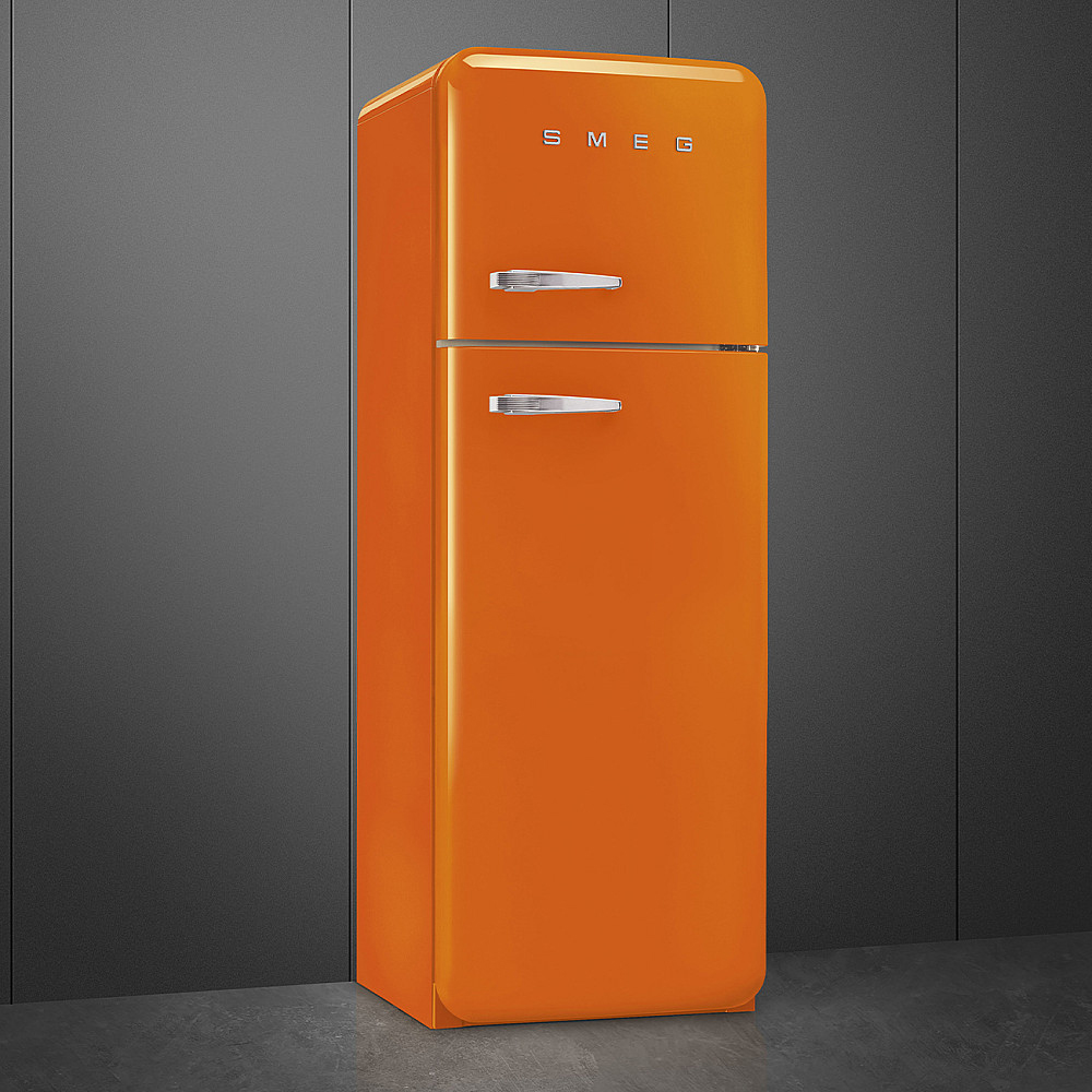 Kombiskap Kjøleskap/Fryser Smeg FAB30ROR6 Orange 50's Style
