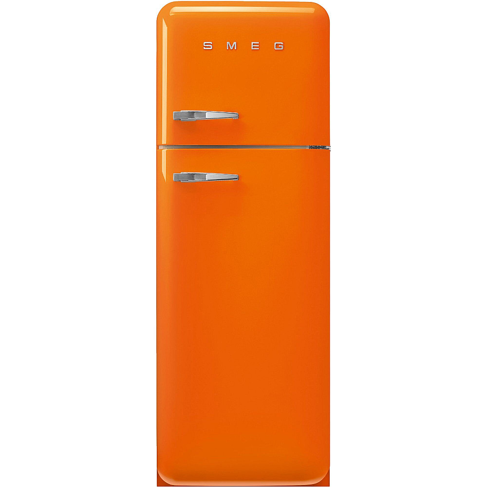 Kombiskap Kjøleskap/Fryser Smeg FAB30ROR6 Orange 50's Style