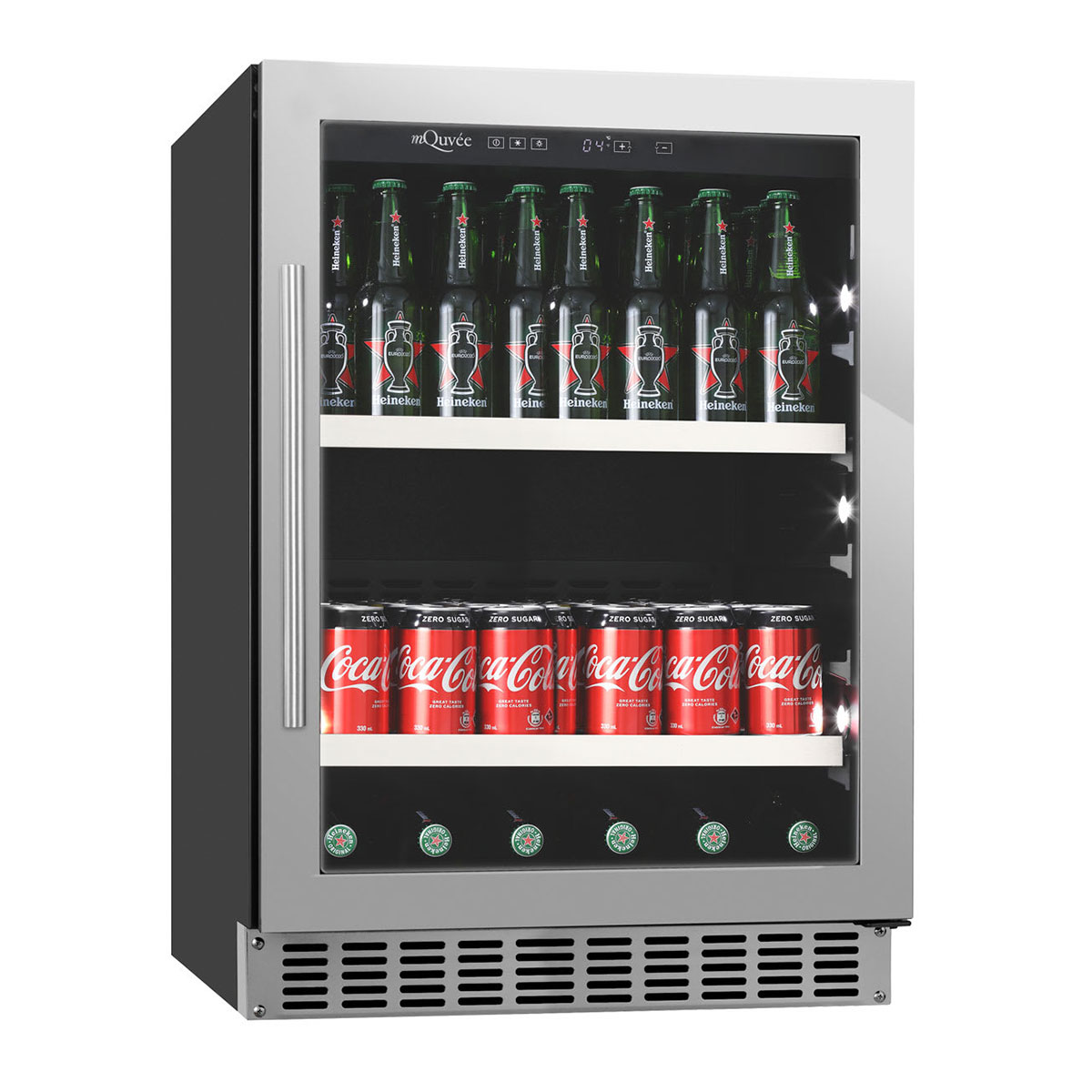 Ølskap mQuvée BeerServer 60 Stainless