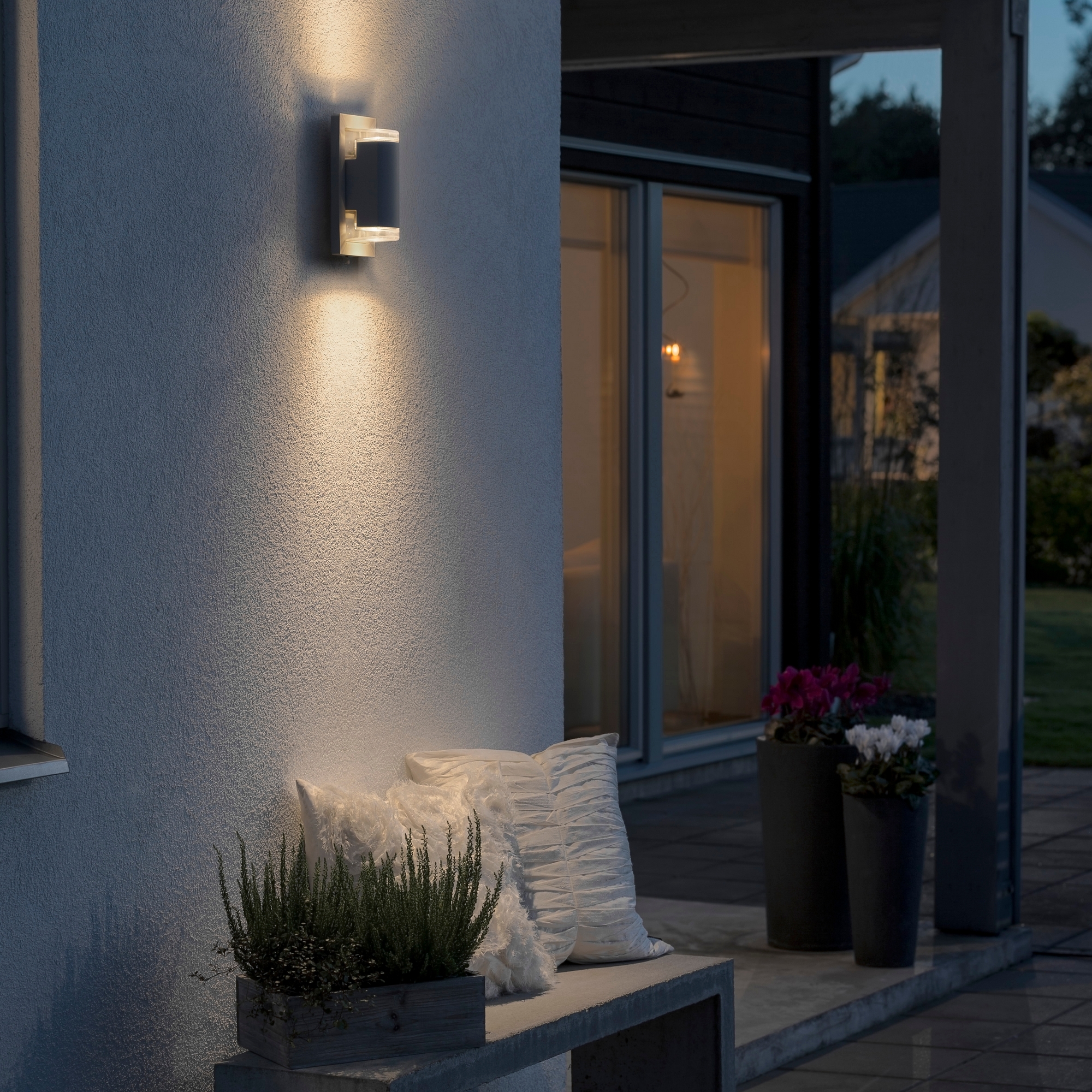 Vegglampe Gnosjö Konstsmide Potenza 7987 GU10