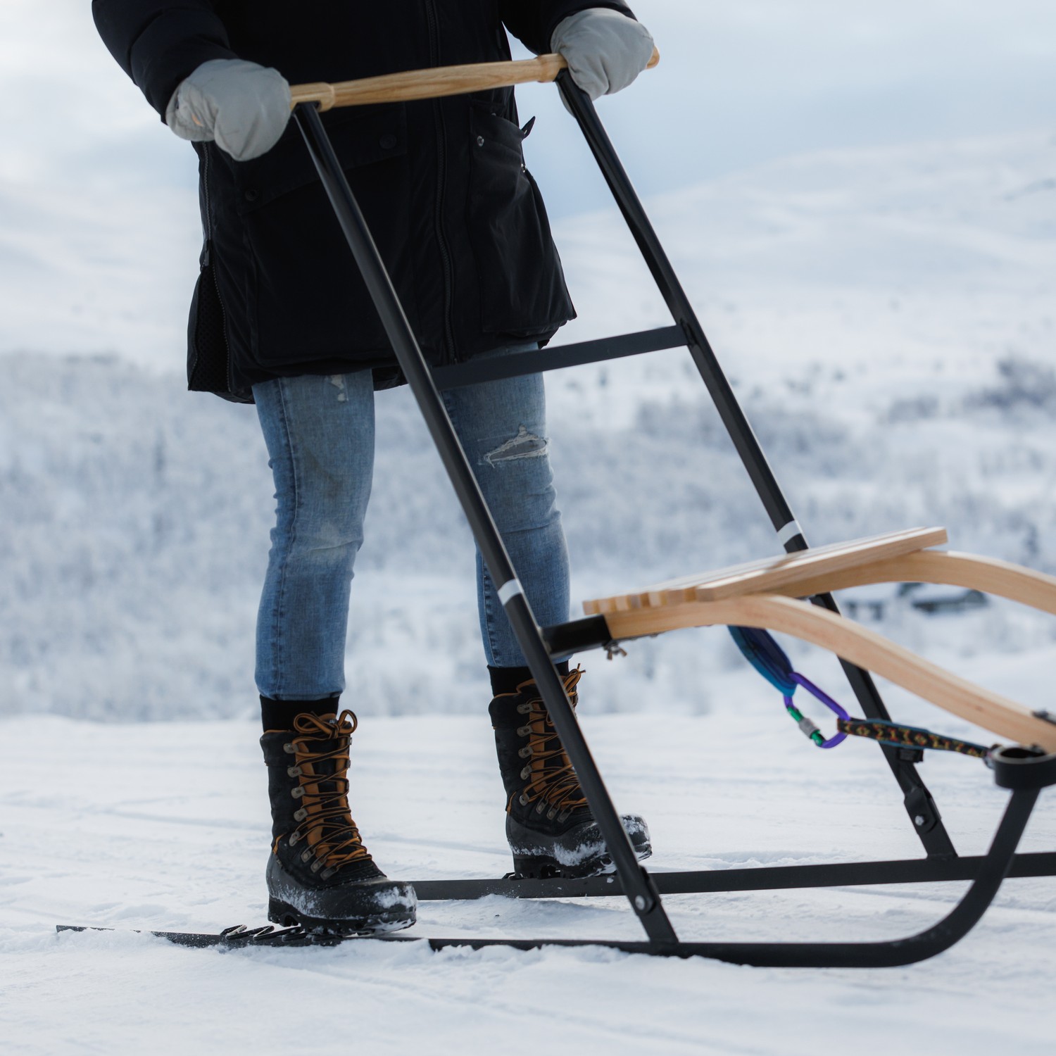 Spark Espegard Svart Stor