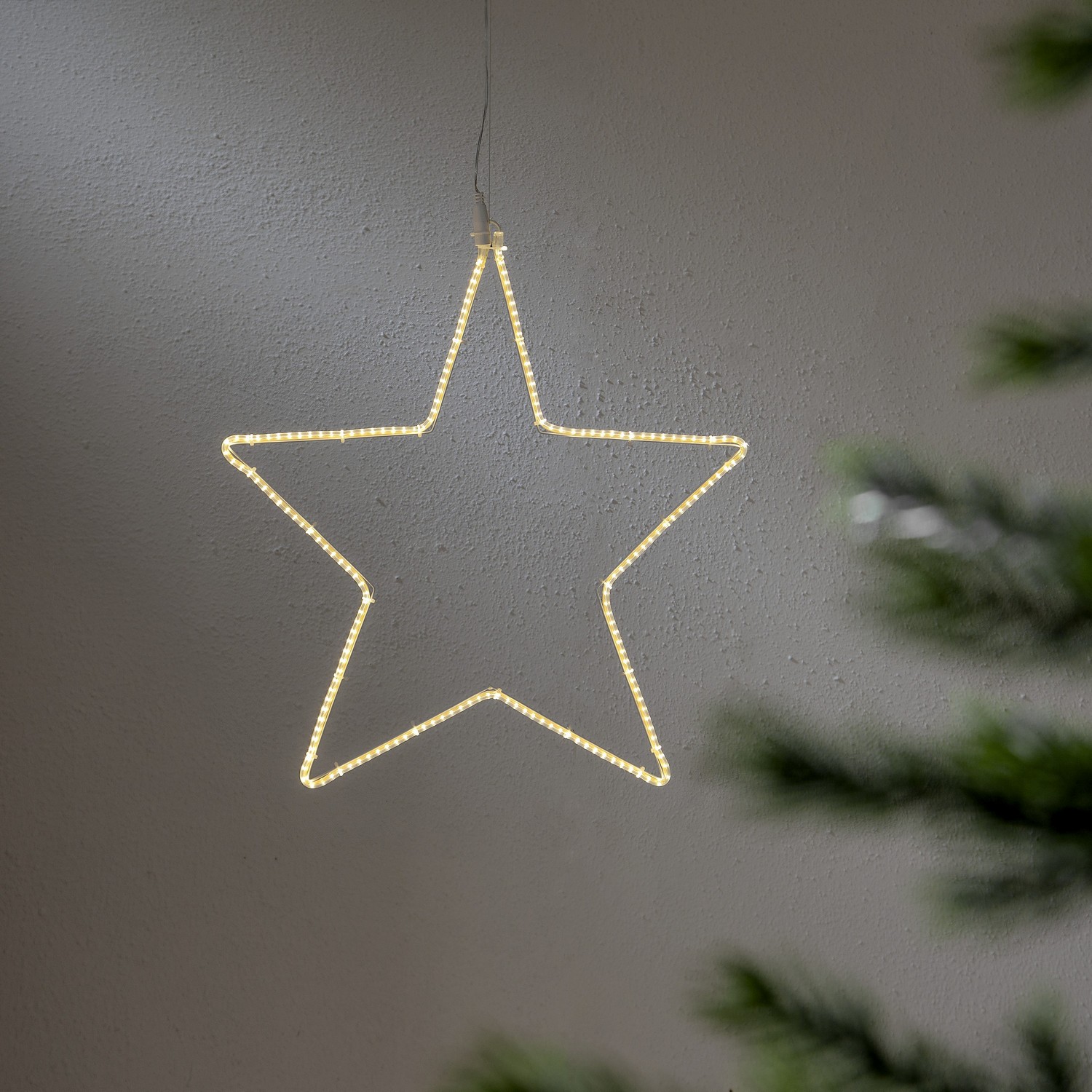 Dekorasjonsbelysning Star Trading Tappesil Stjerne