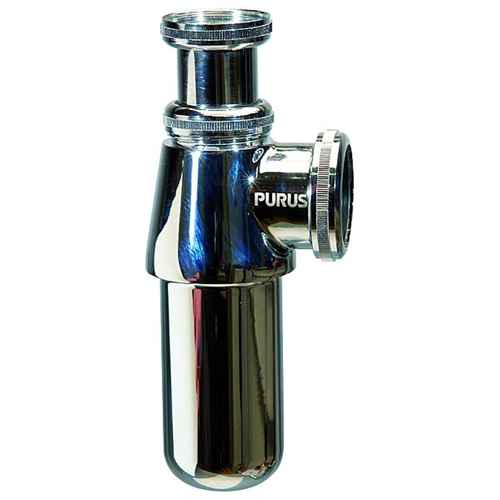 Pungvattenlås Purus G32 Förkromad Mässing G32xØ32 mm