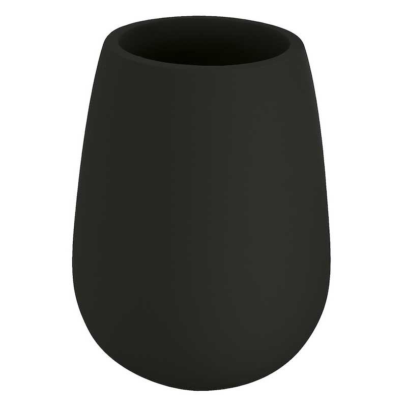 Tandborstmugg Kleine Wolke Drip Svart