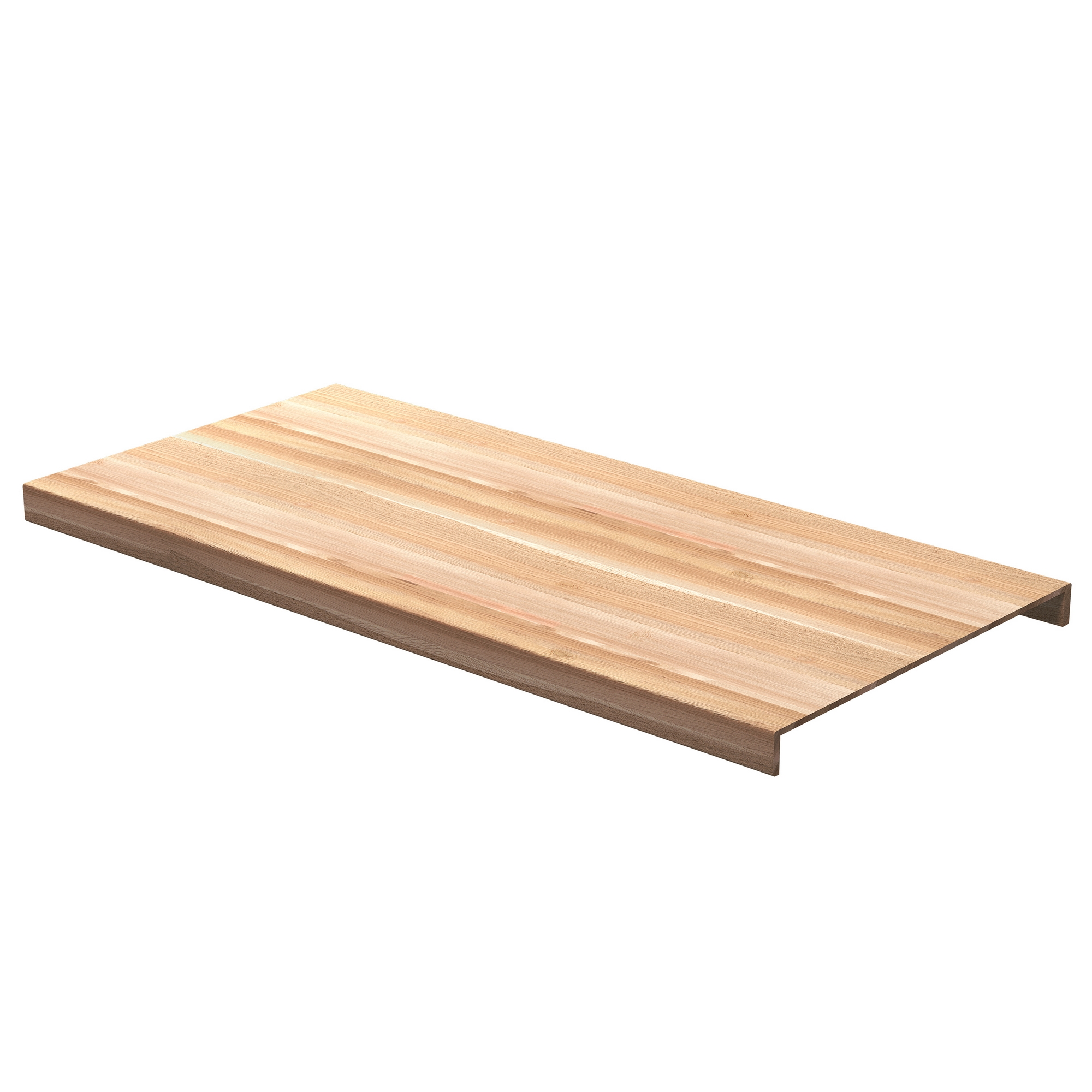 Trapprenovering Lundbergs Rustic Oljad Ek Dubbelsteg Längd: 1300 mm