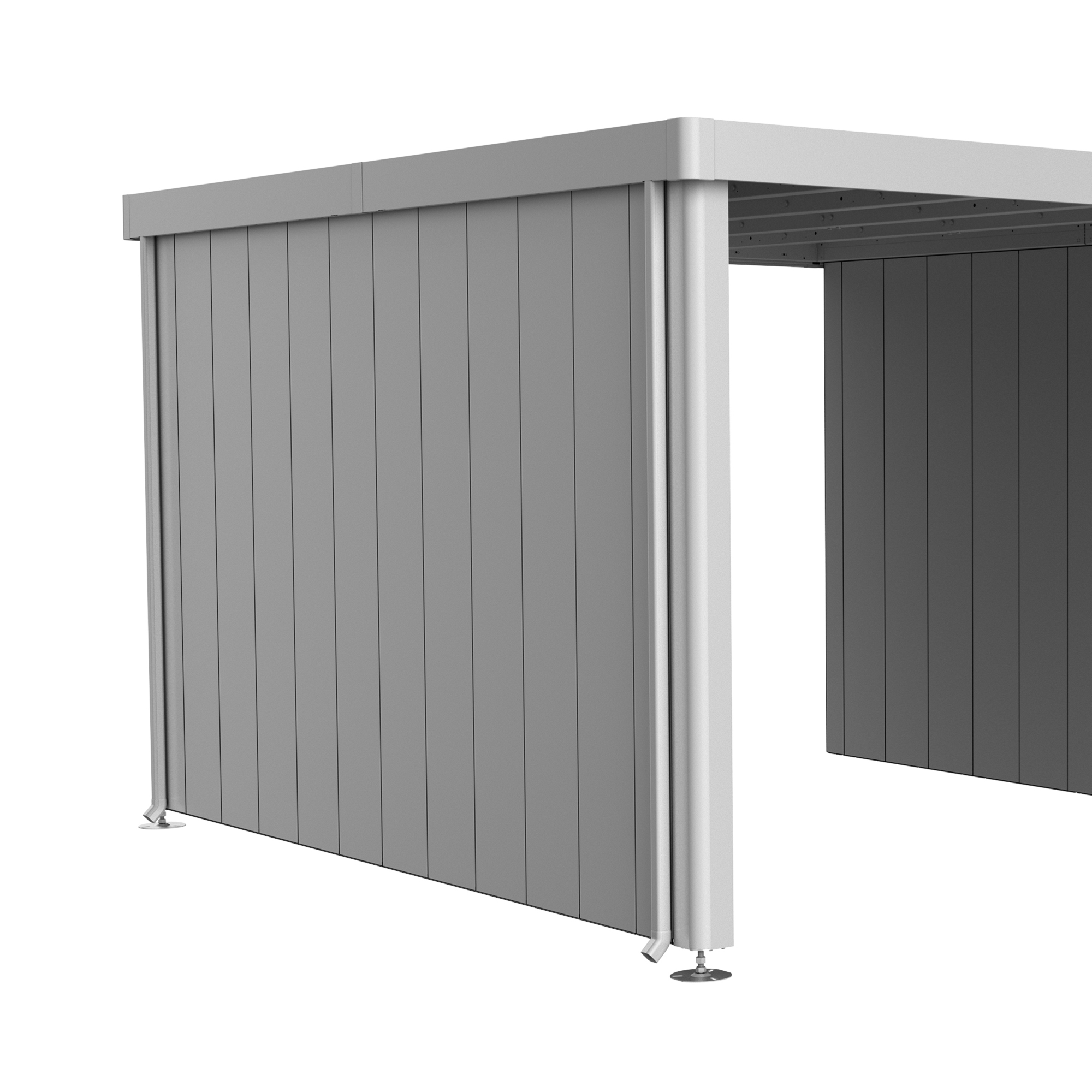 Sidevegg Biohort til Redskapsbod Neo 4A/4B/4C/4D