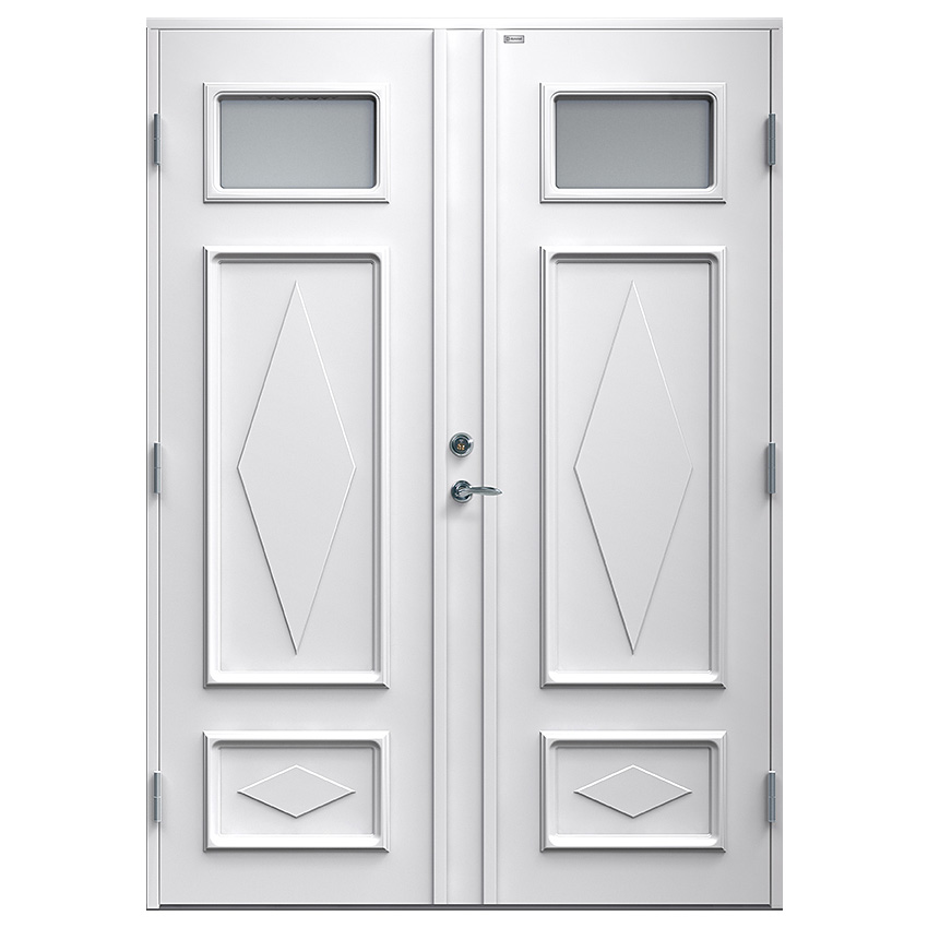 Tofløyet Ytterdør Diplomat Britta Klart Glass