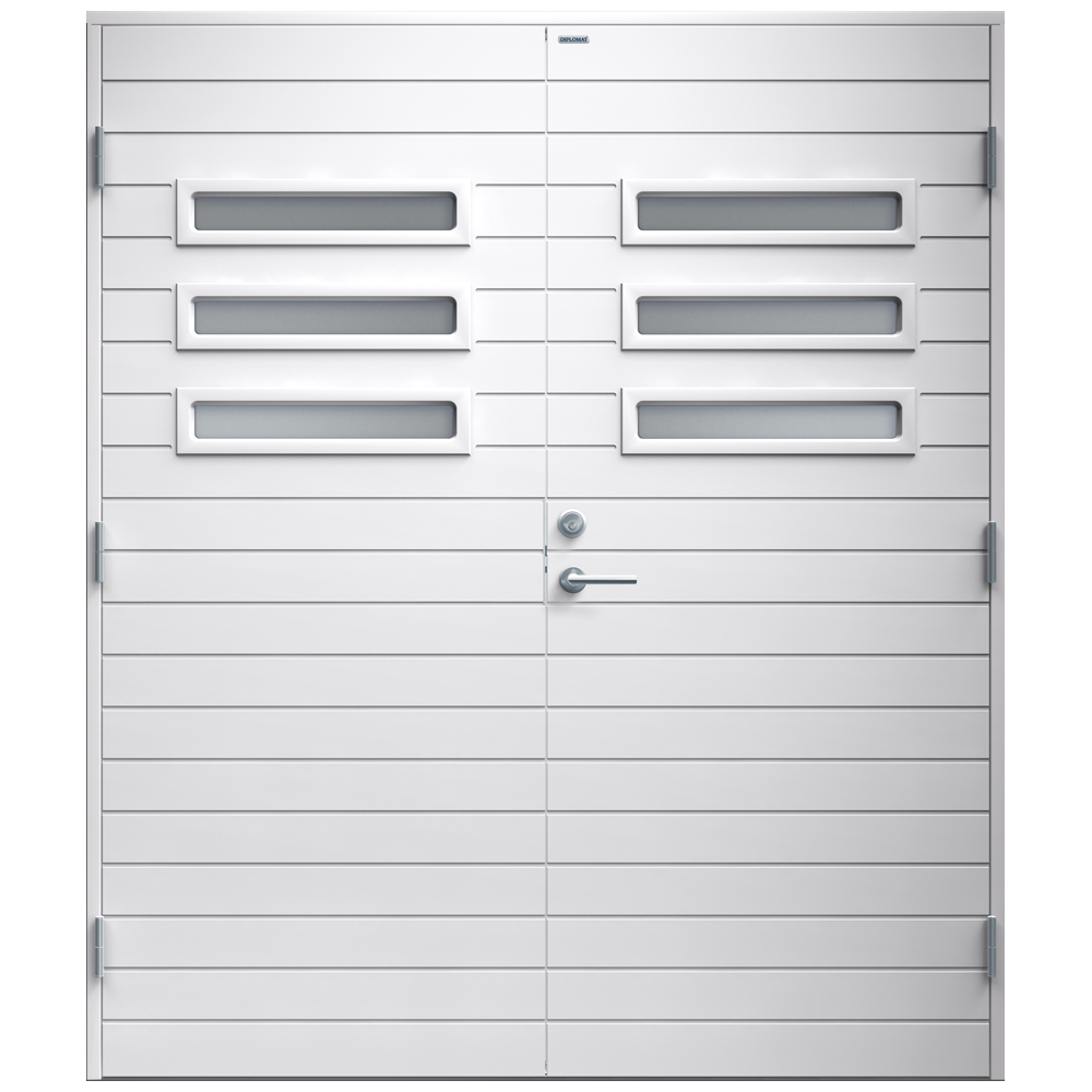 Tofløyet Ytterdør Diplomat Ingela Klart Glass