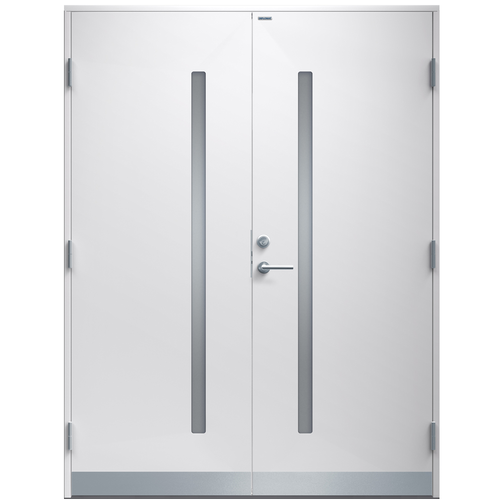 Tofløyet Ytterdør Diplomat Mikaela Klart Glass