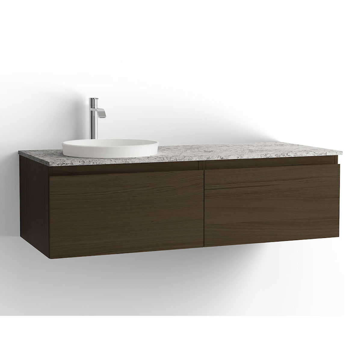 Tvättställsskåp Vedum Flow 1200 med 2 Lådor | badrum - badrumsmobler - tvattstallsskap-och-kommod | KakelKungen