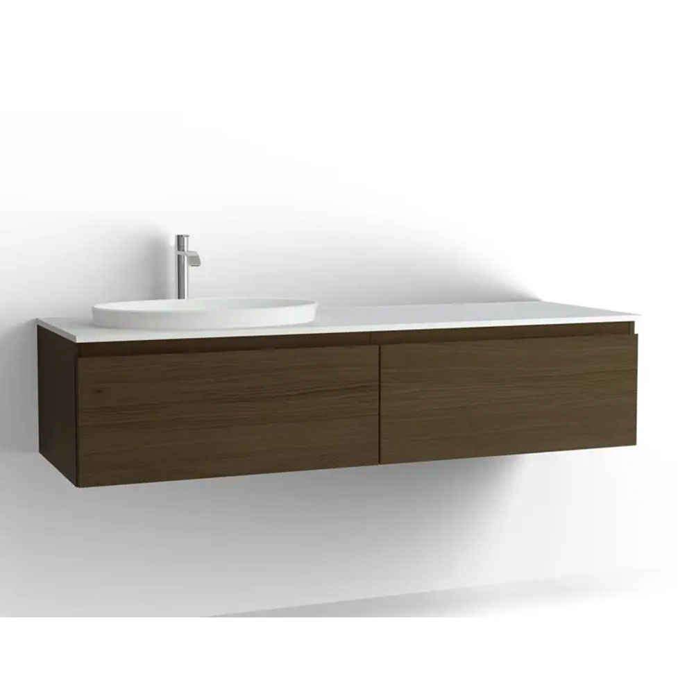 Tvättställsskåp Vedum Flow 1500 med 2 Lådor | badrum - badrumsmobler - tvattstallsskap-och-kommod | KakelKungen