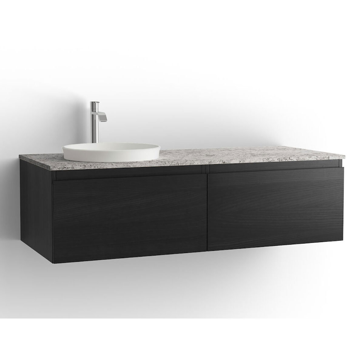 Tvättställsskåp Vedum Flow 1200 med 2 Lådor | badrum - badrumsmobler - tvattstallsskap-och-kommod | KakelKungen