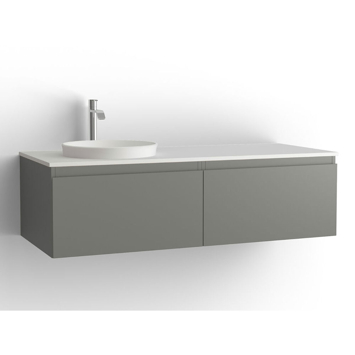 tvättställsskåp vedum flow 1200 med 2 lådor