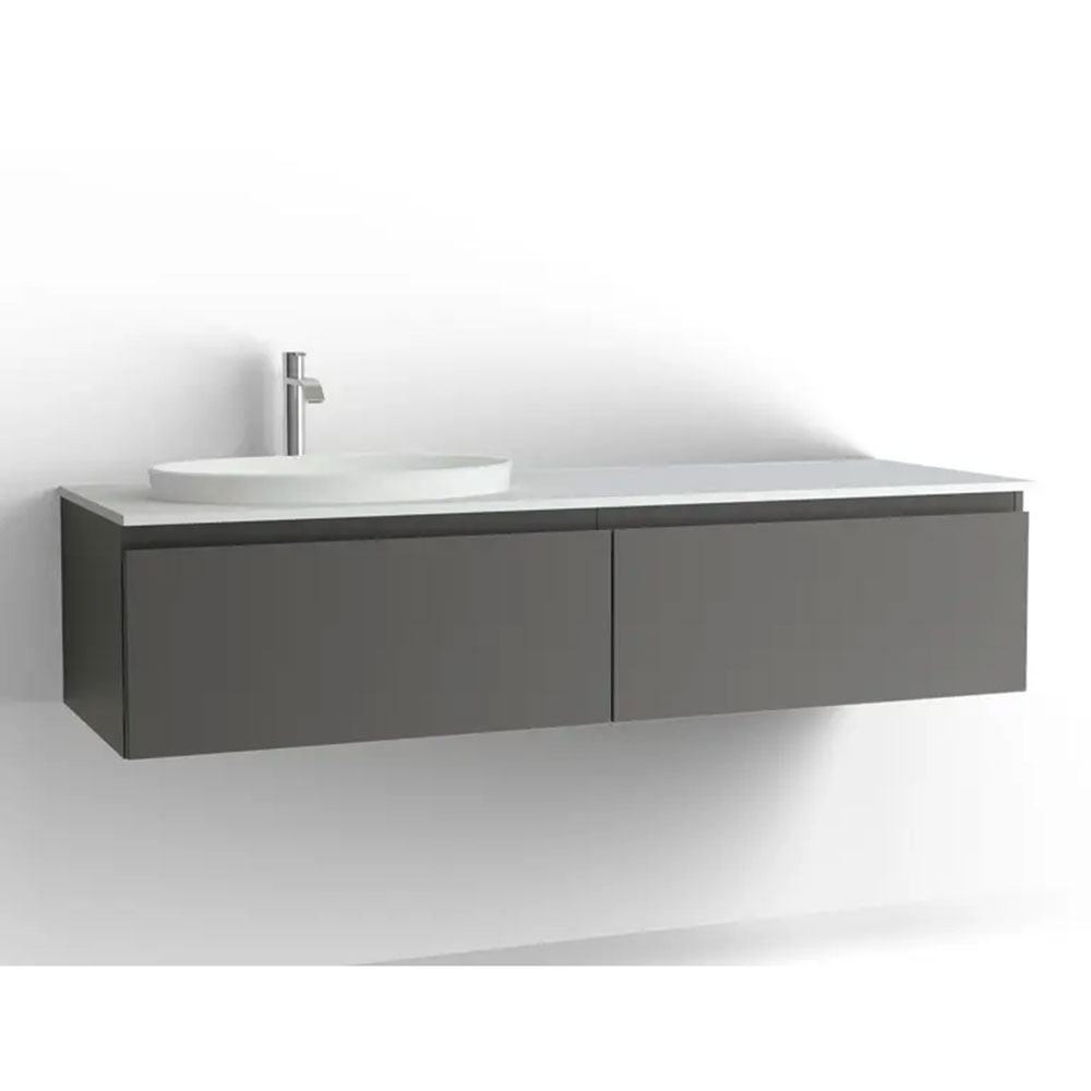 Tvättställsskåp Vedum Flow 1500 med 2 Lådor | badrum - badrumsmobler - tvattstallsskap-och-kommod | KakelKungen