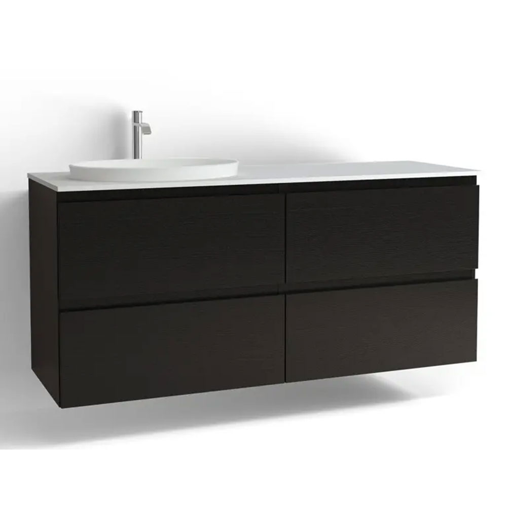 Tvättställsskåp Vedum Flow 1500 med 4 Lådor | badrum - badrumsmobler - tvattstallsskap-och-kommod | KakelKungen