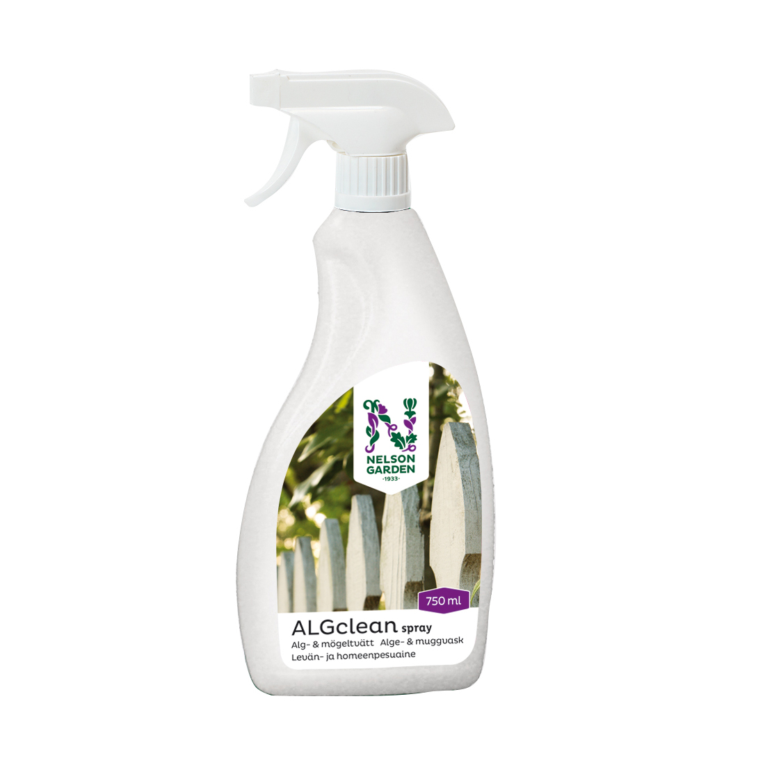Algtvätt Nelson Garden ALGclean Spray 750 ml