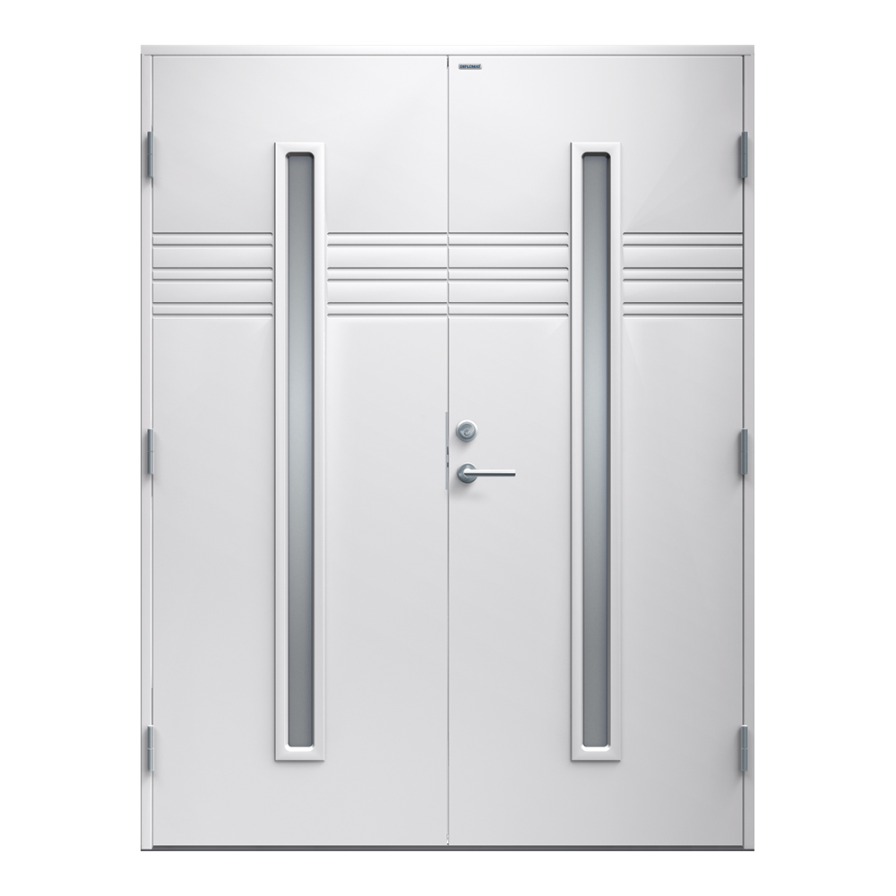 Tofløyet Ytterdør Diplomat Felicia Klart Glass