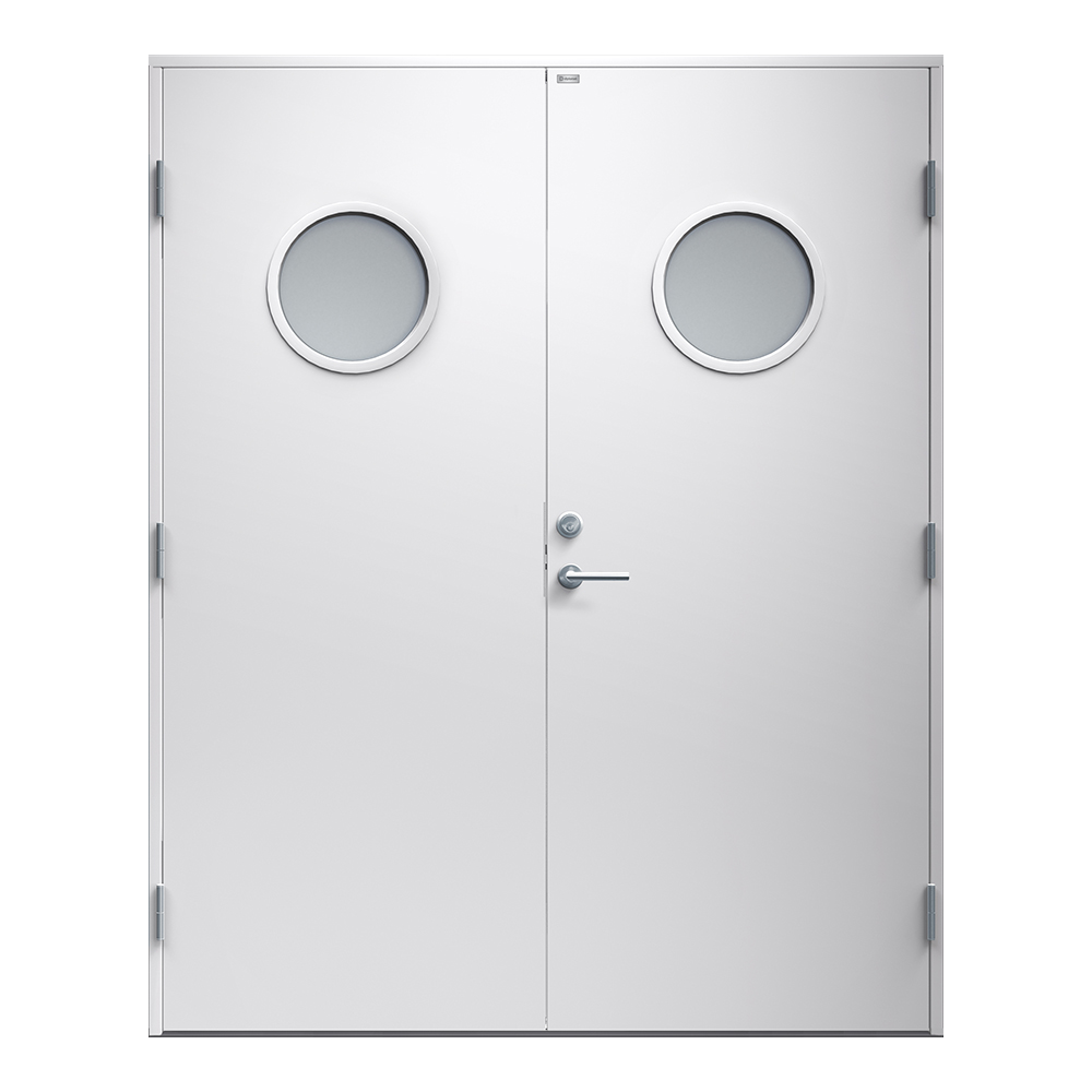 Tofløyet Ytterdør Diplomat Rose Klart Glass