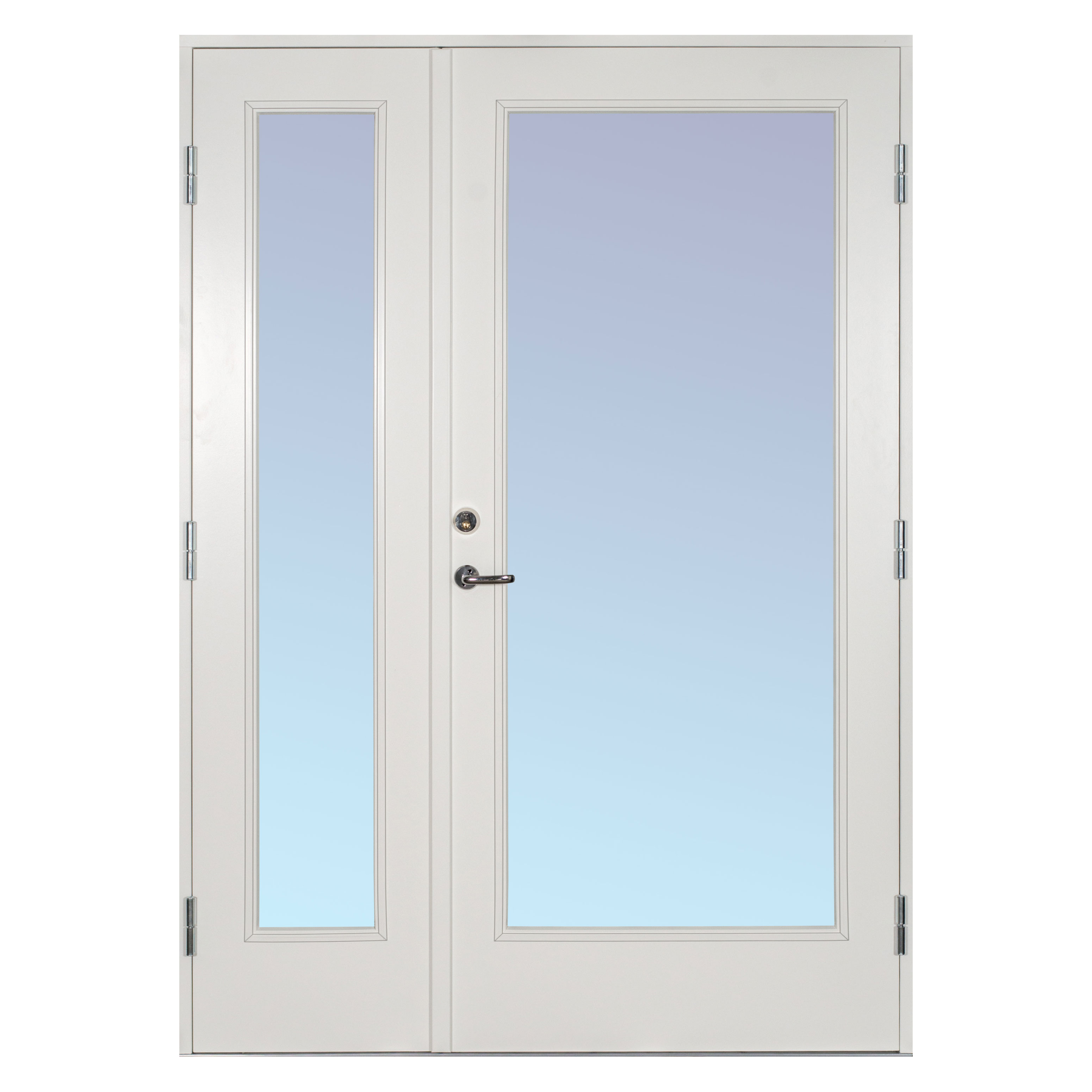 Ytterdør Scandidoor Nice med Sidefelt