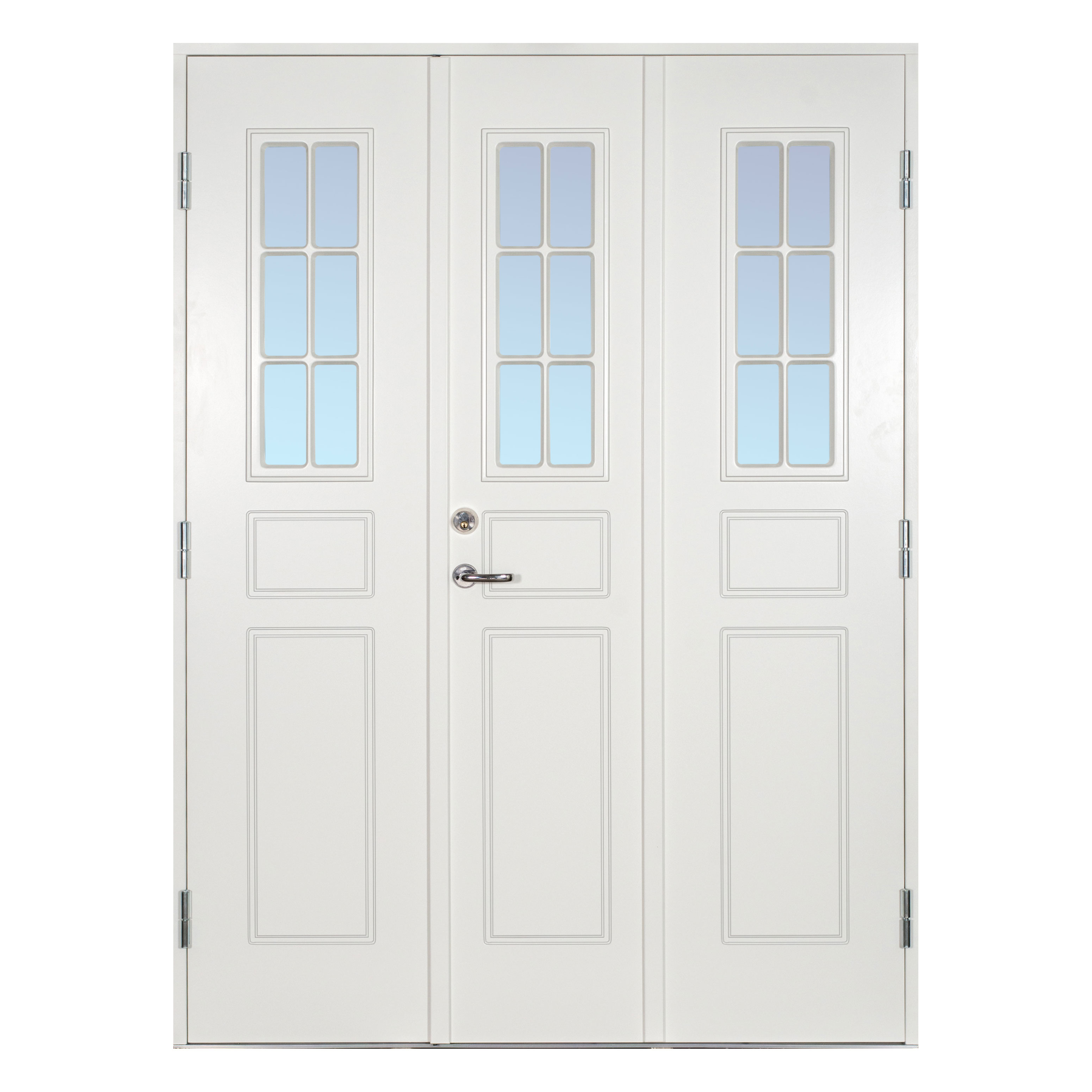 Ytterdør Scandidoor Tremål med Sidefelt