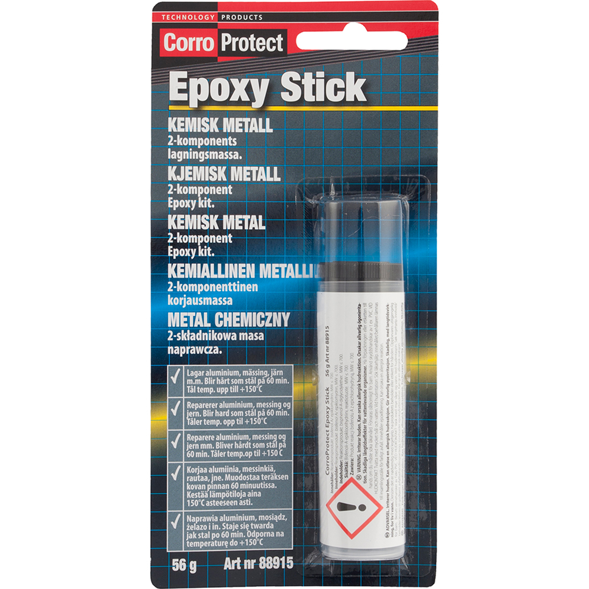 Lagningsmassa CorroProtect Epoxy Stick