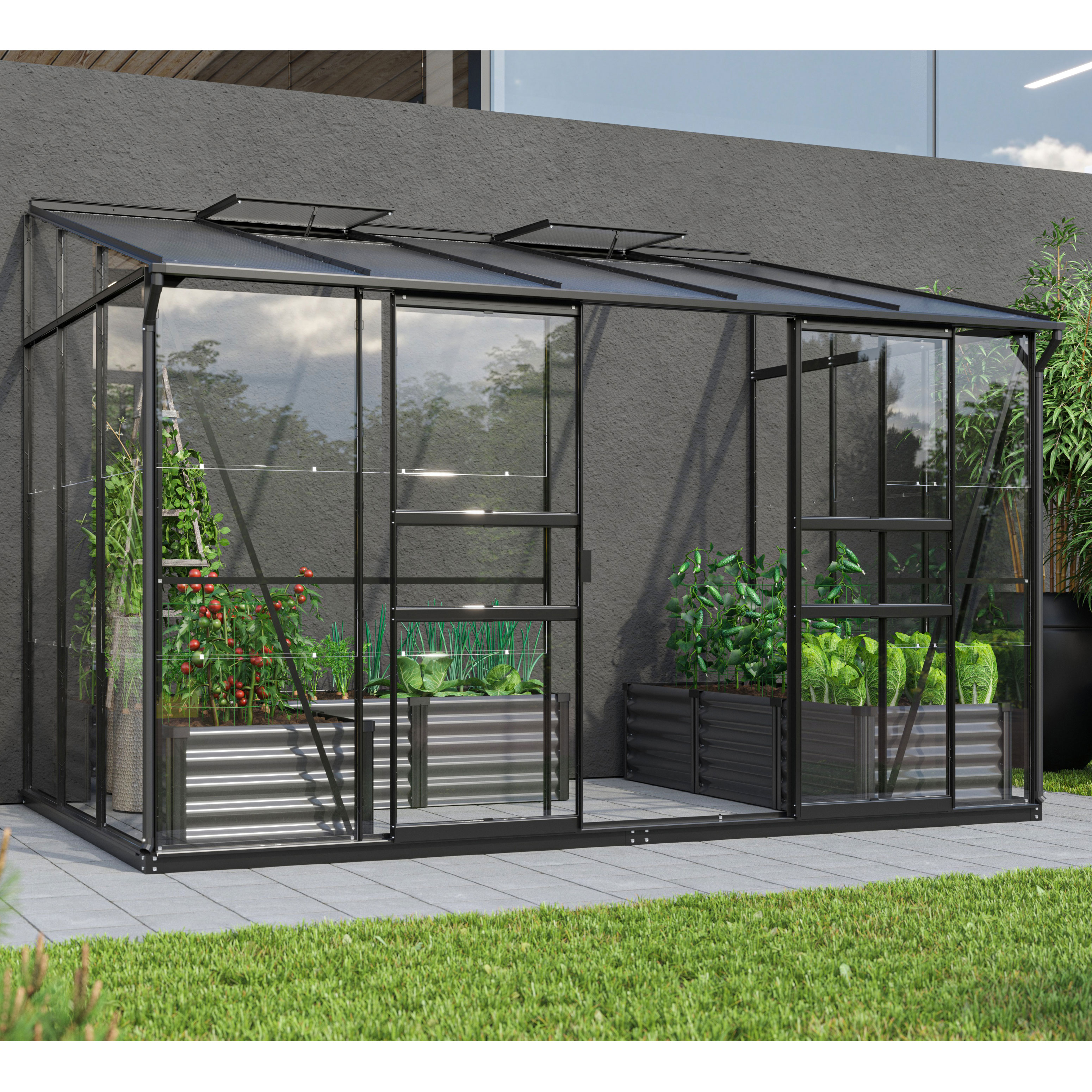 Växthus Vitavia Ida 6,5 kvm