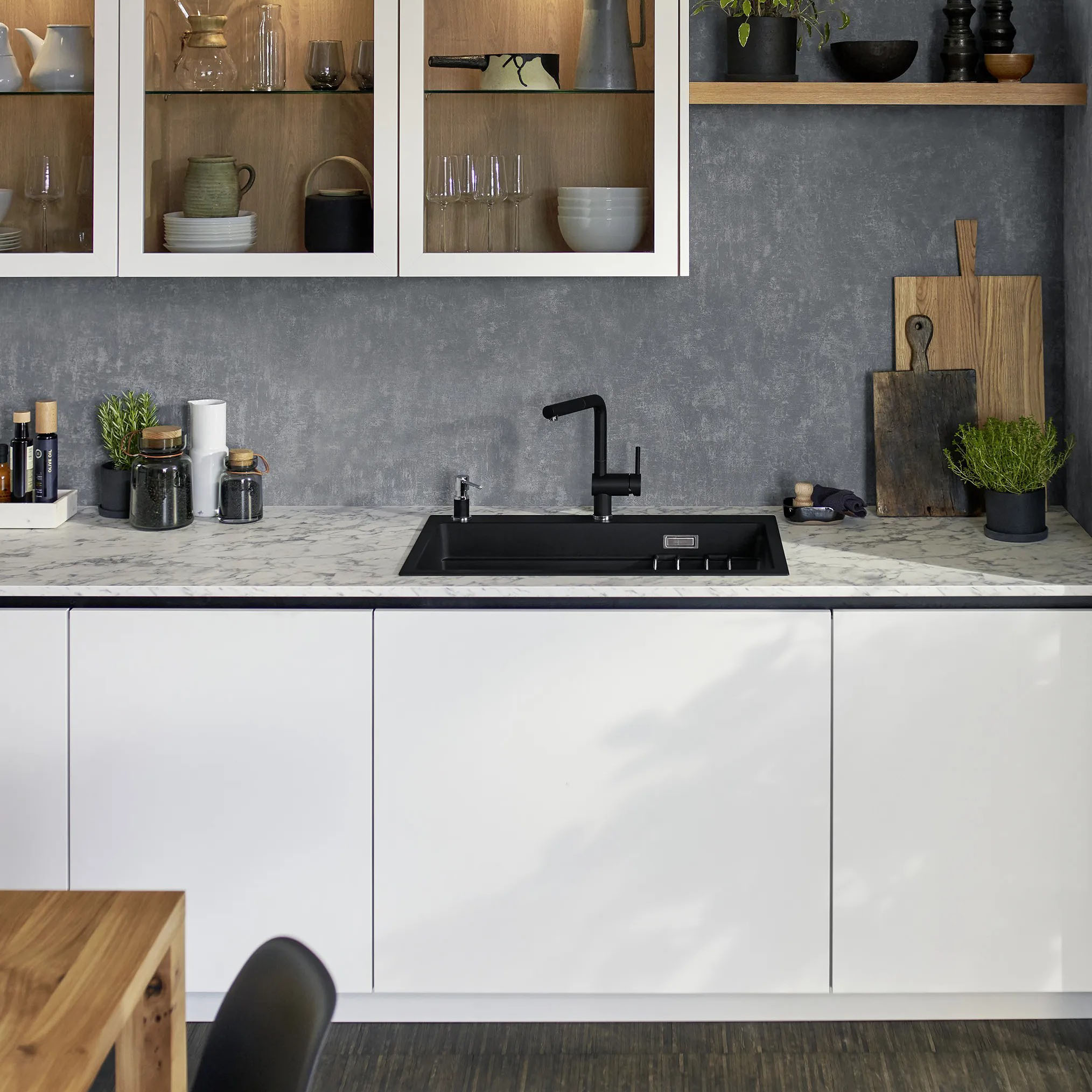 Kjøkkenvask Blanco Etagon 8 Silgranitt Infino