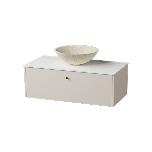 Servantskap FOSSBAD New Block B90 for Benkeplate og Servant