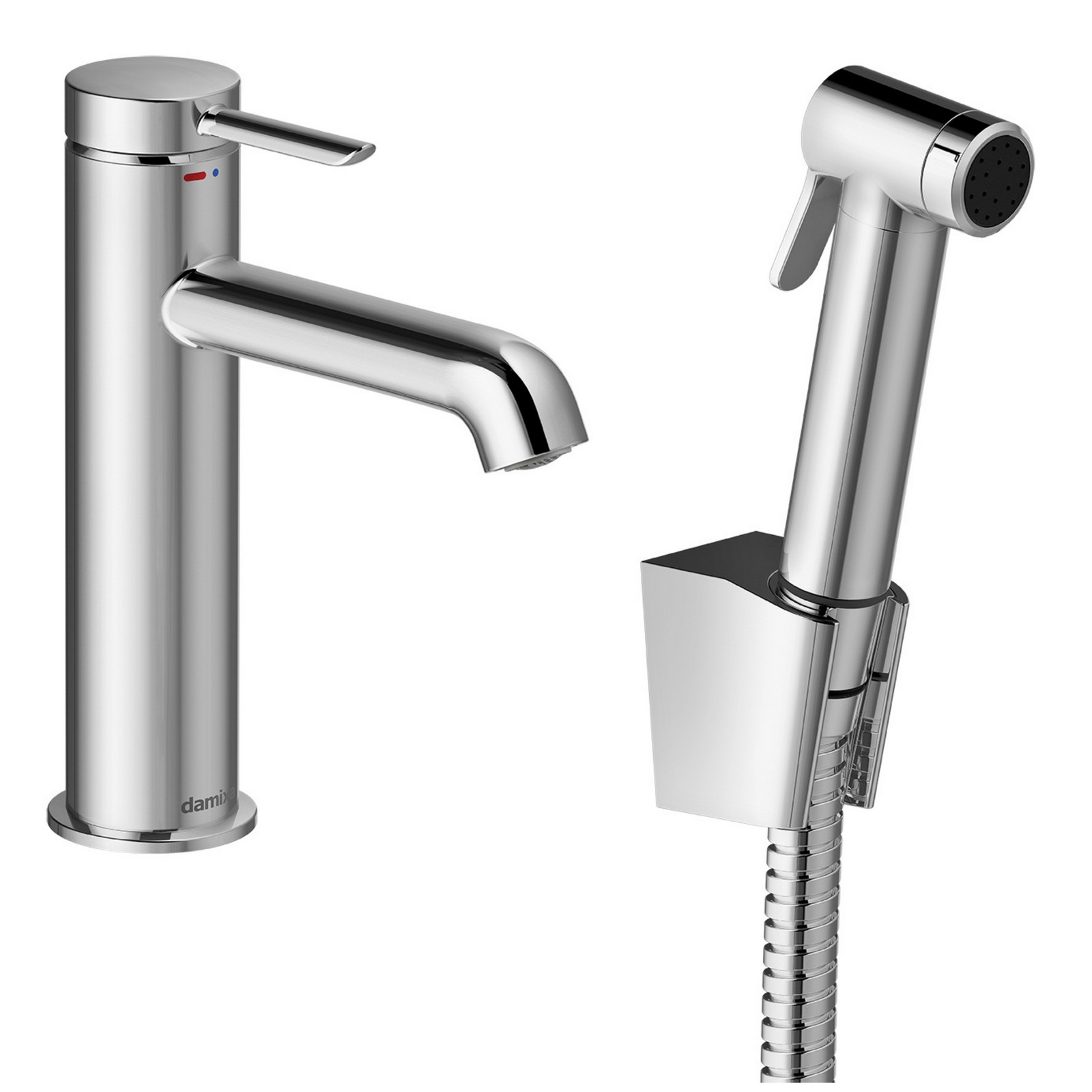 Servantbatteri Damixa Iris med Sidedusj