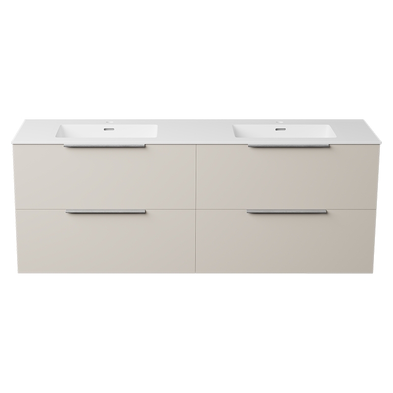 Servantskap FOSSBAD Variant46 B160 for Heldekkende Dobbelservant