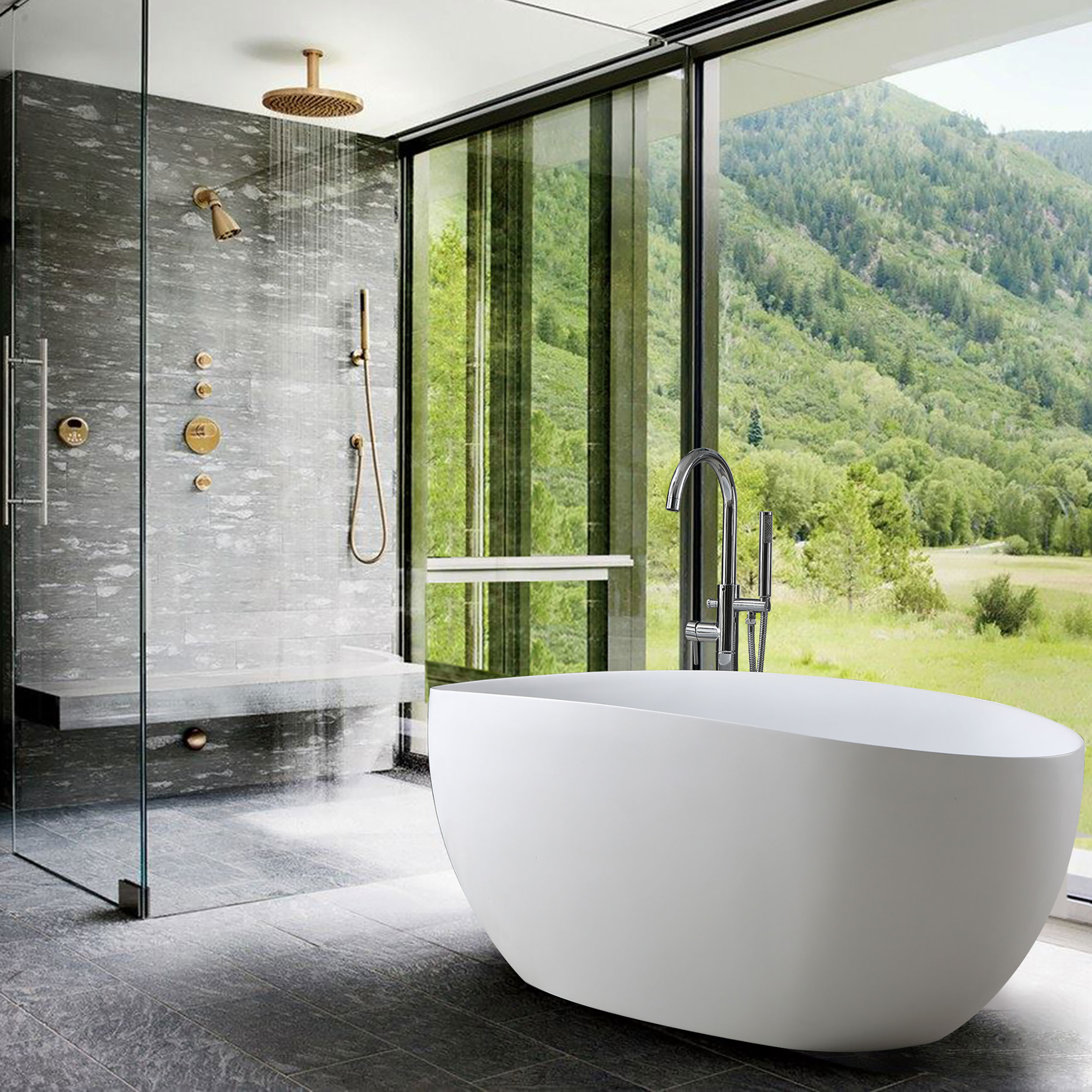 Badekar Bathlife Tjusig Matt