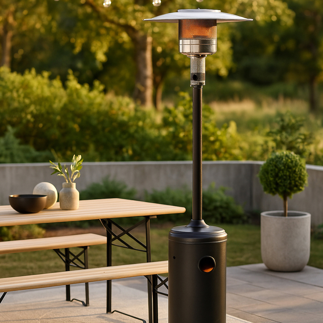 Terrassevarmer Venture Home Hottie Svamp