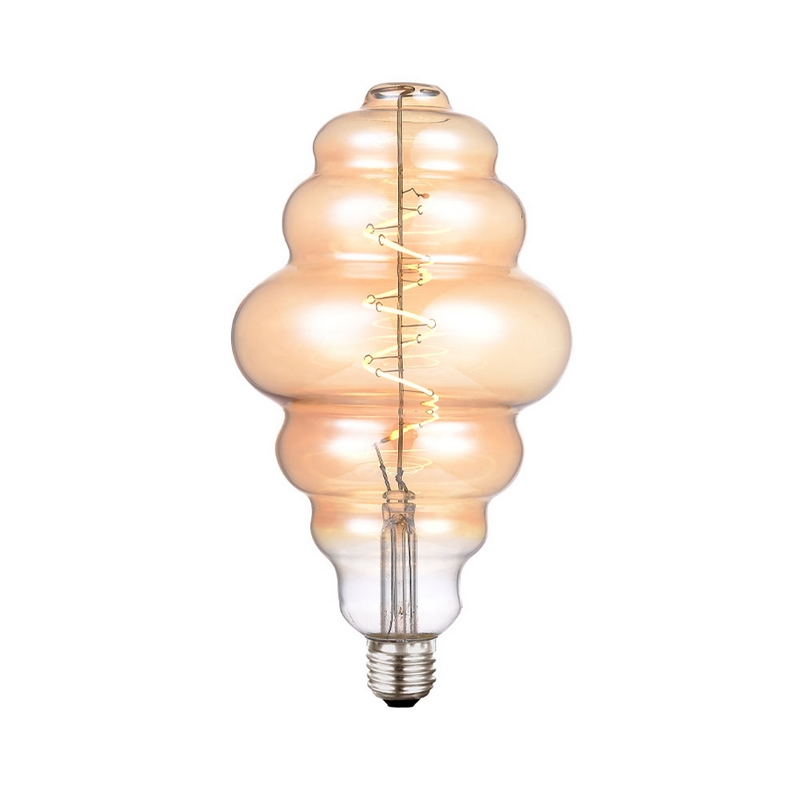 Ljuskälla Halo Design Colors Rings 2W E27 D125 3-Step Amber