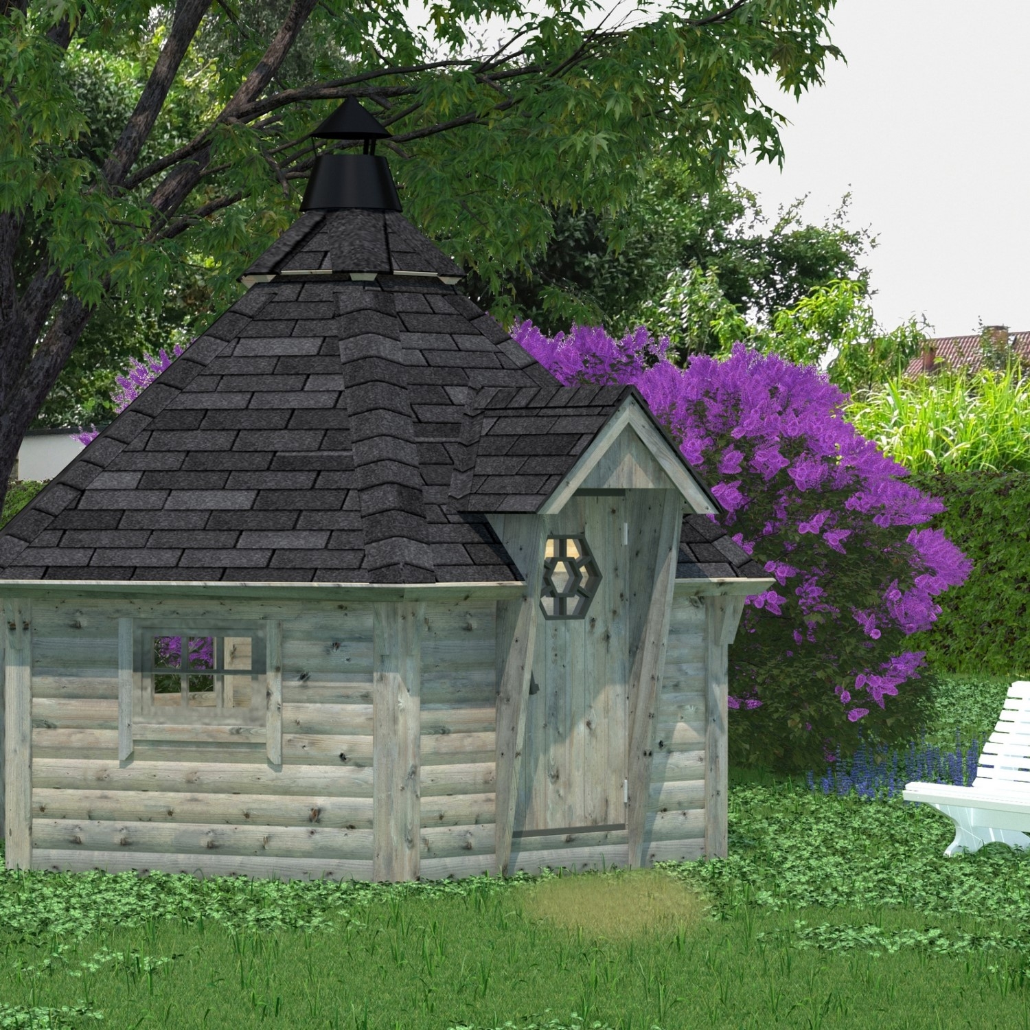 Grillhytte Palmako Eva 8,7 m2