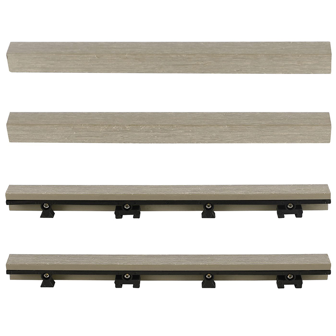 Kantlist Jabo Ytre Hjørne til Kompositttgulv 2-Pk