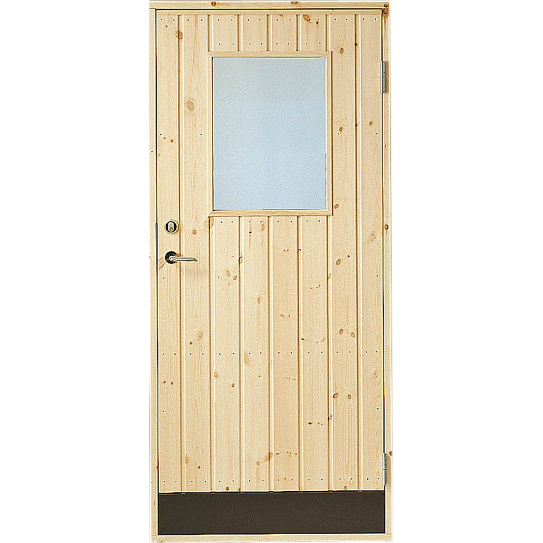 Boddør Jabo 10° Rett Glass