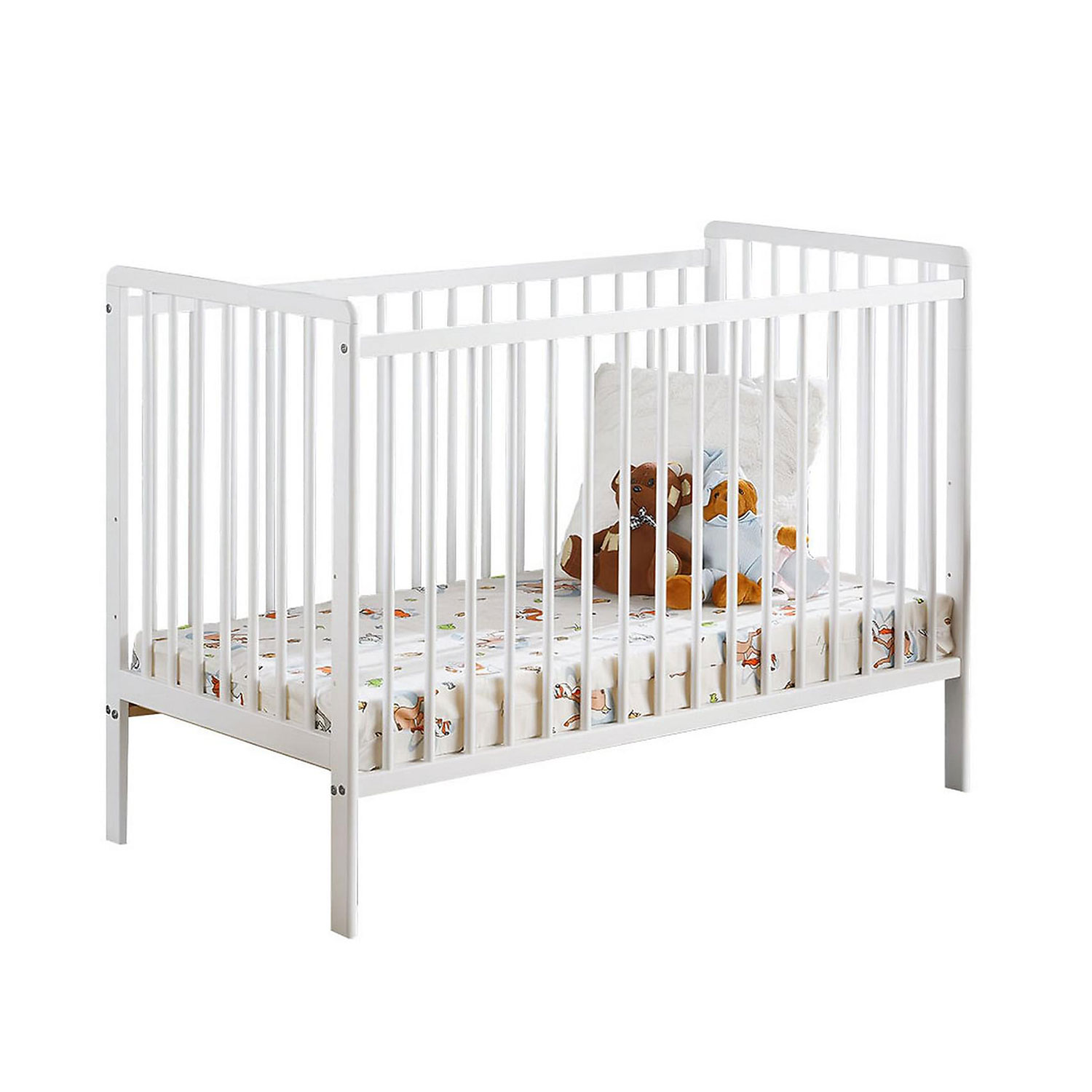 Spjälsäng In Living Cypi med Bäddmadrass