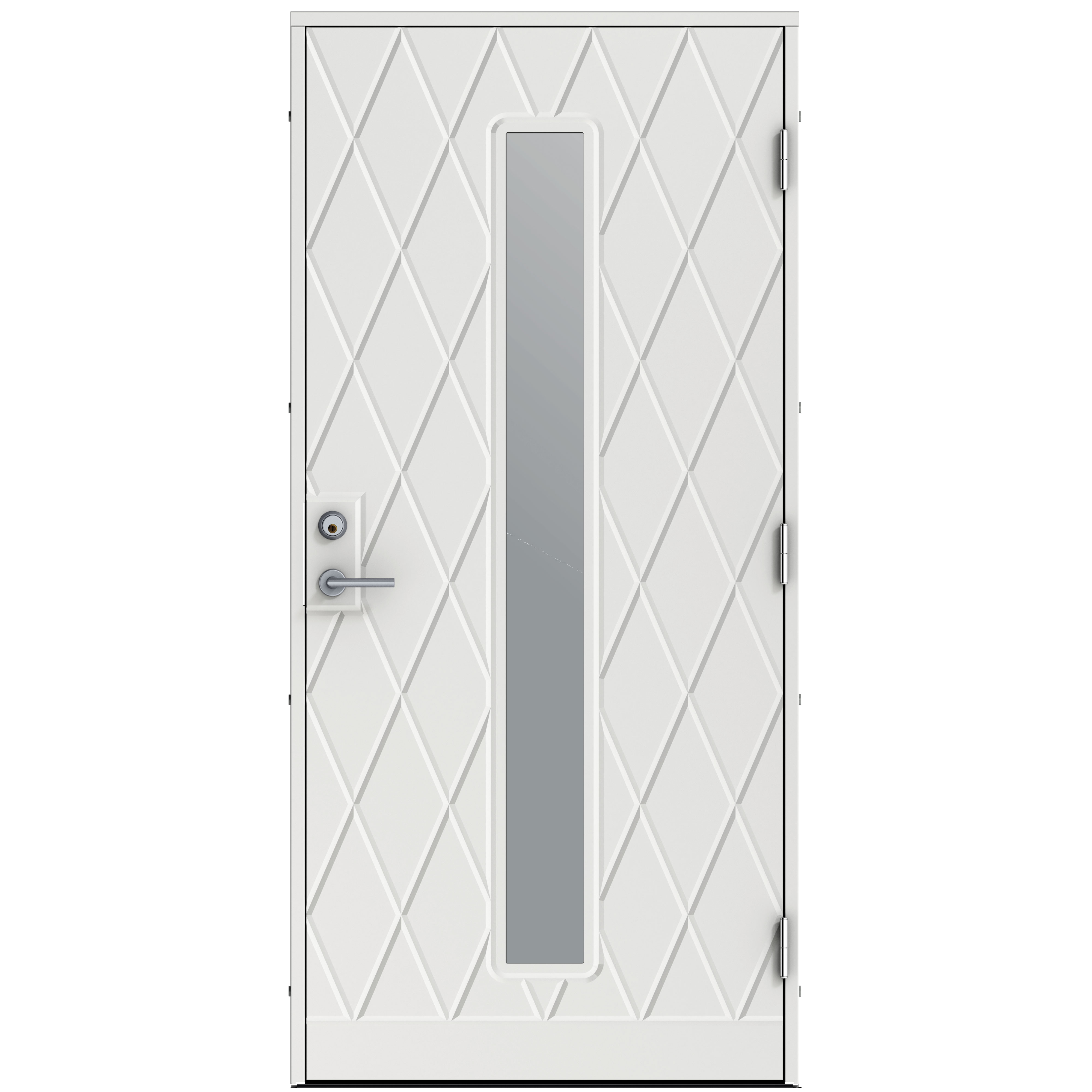 Ytterdør Diplomat Vilda Klart Glass