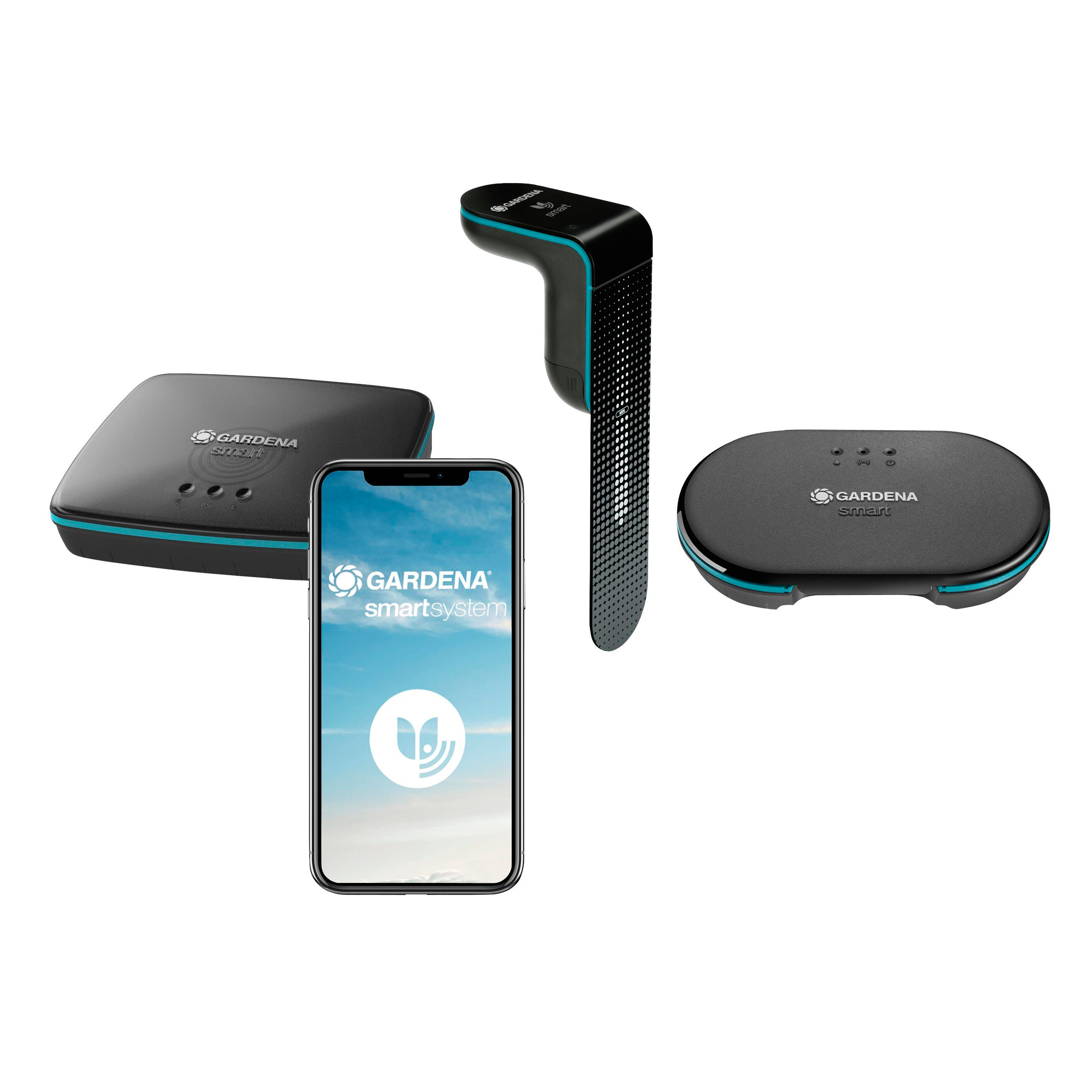 Smart Kontrollpanel Gardena 24V sett med Sensor & Gateway