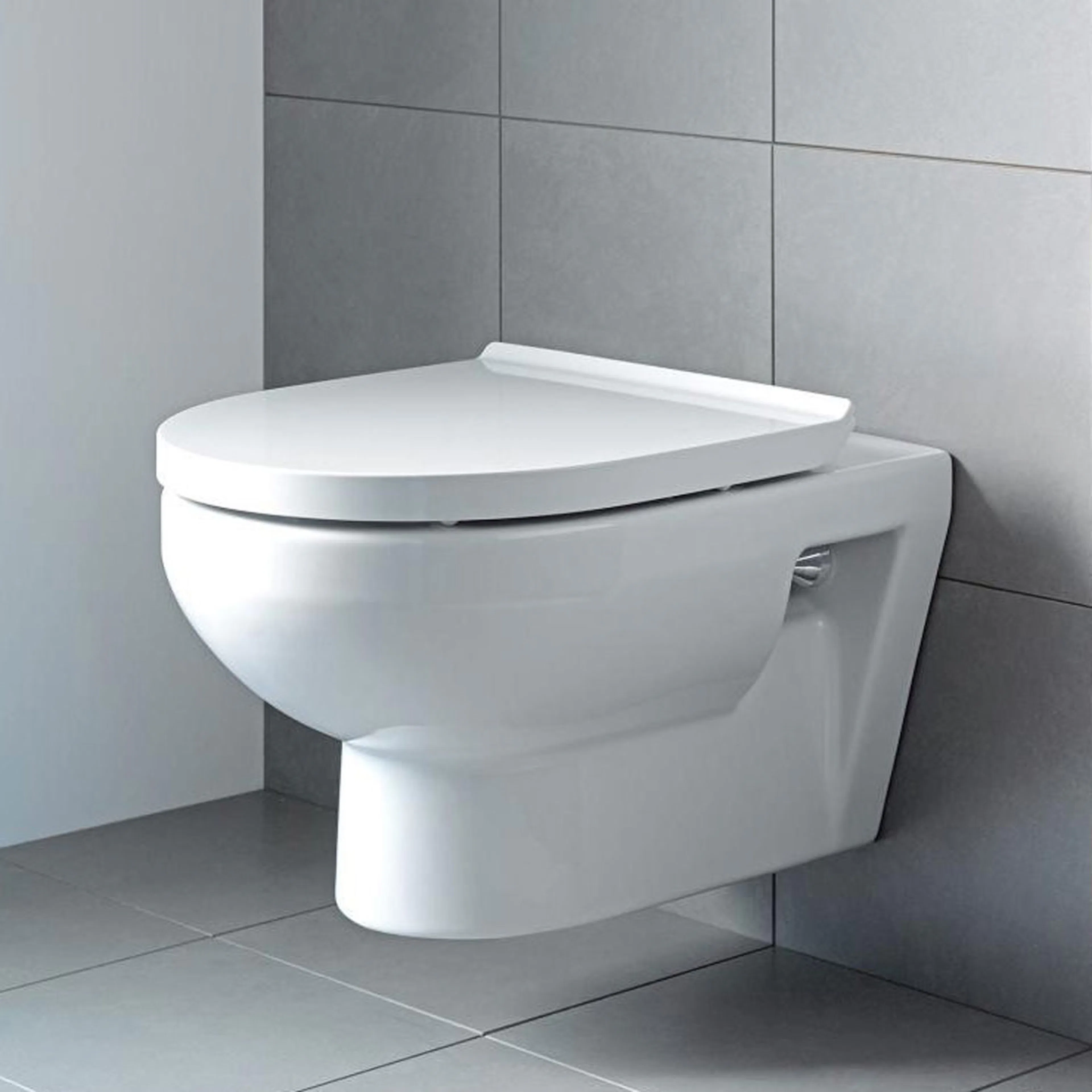 Vegghengt Toalett Duravit Durastyle Rimless med Toalettsete