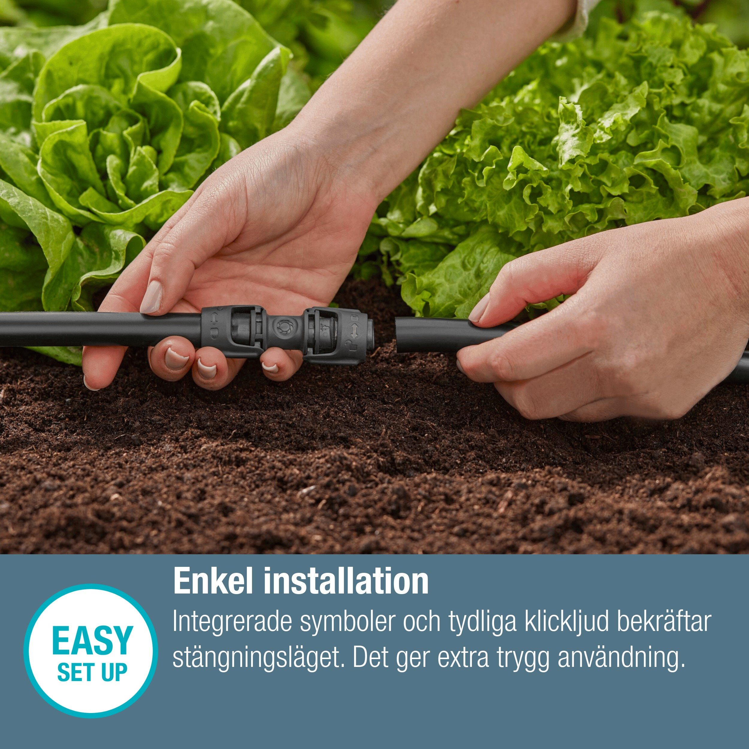Skjøtekobling Gardena Micro-Drip 13 mm