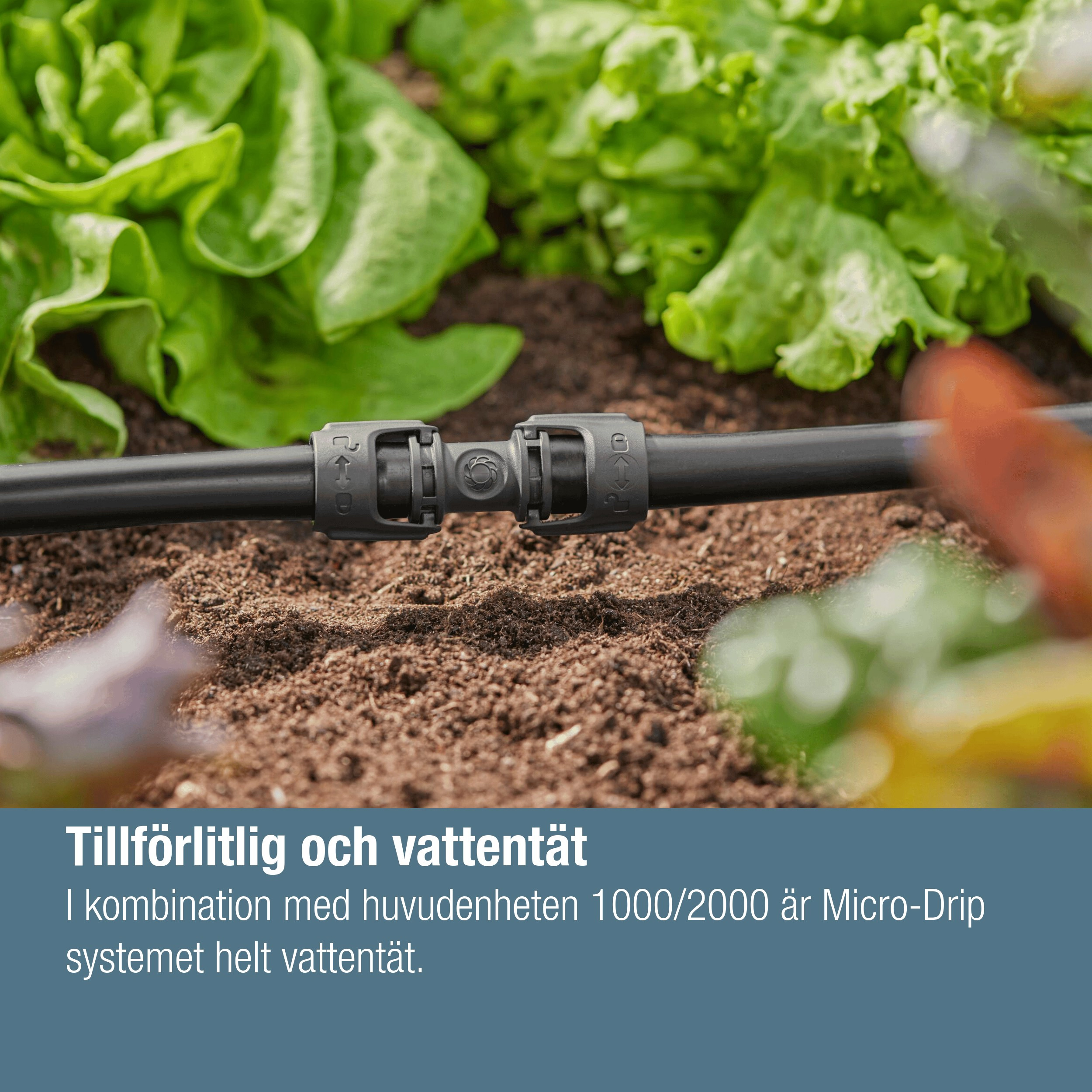 Skjøtekobling Gardena Micro-Drip 13 mm