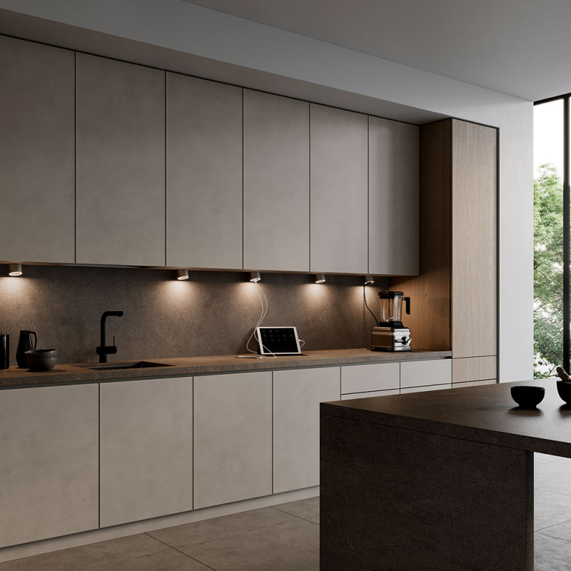 LED-spot Beslag Design Unika Stikkontakt