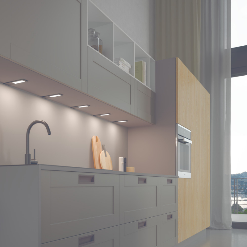 LED-Spot Beslag Design Vega 24V/5W 2700 K