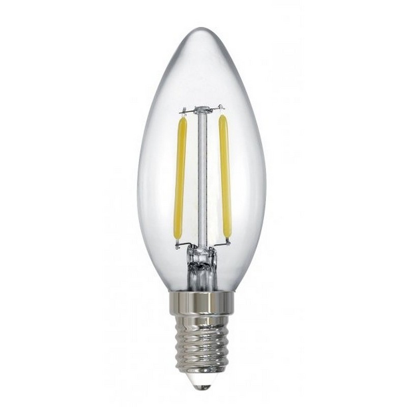 LED-lampa Trio LK LED Fila Droppkupa Transparent