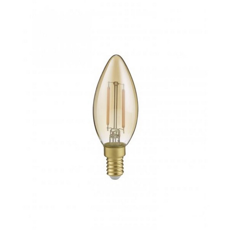 LED-lampa Trio LK LED Fila Kron Amber